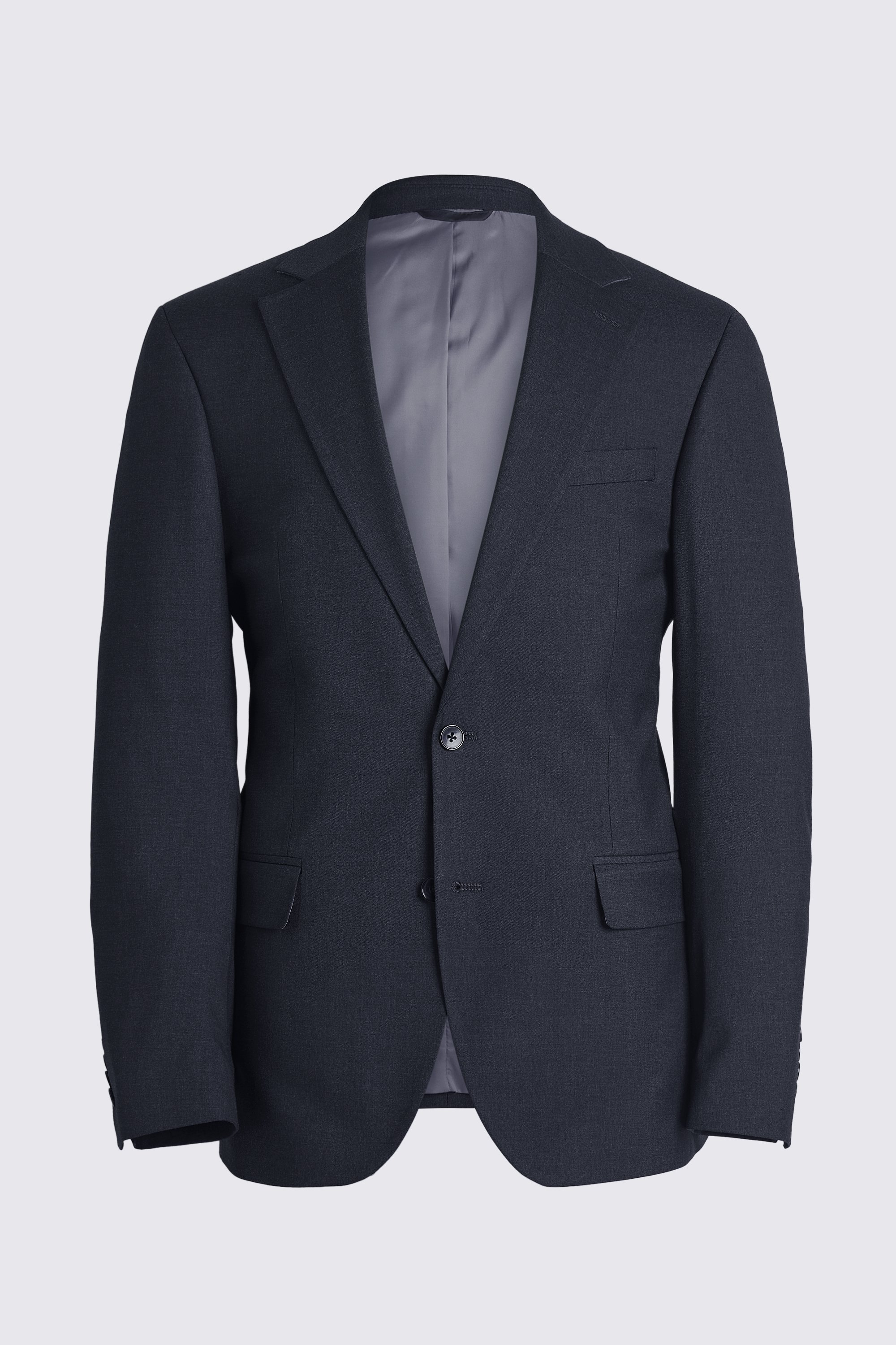 Custom Made charcoal stretch suit