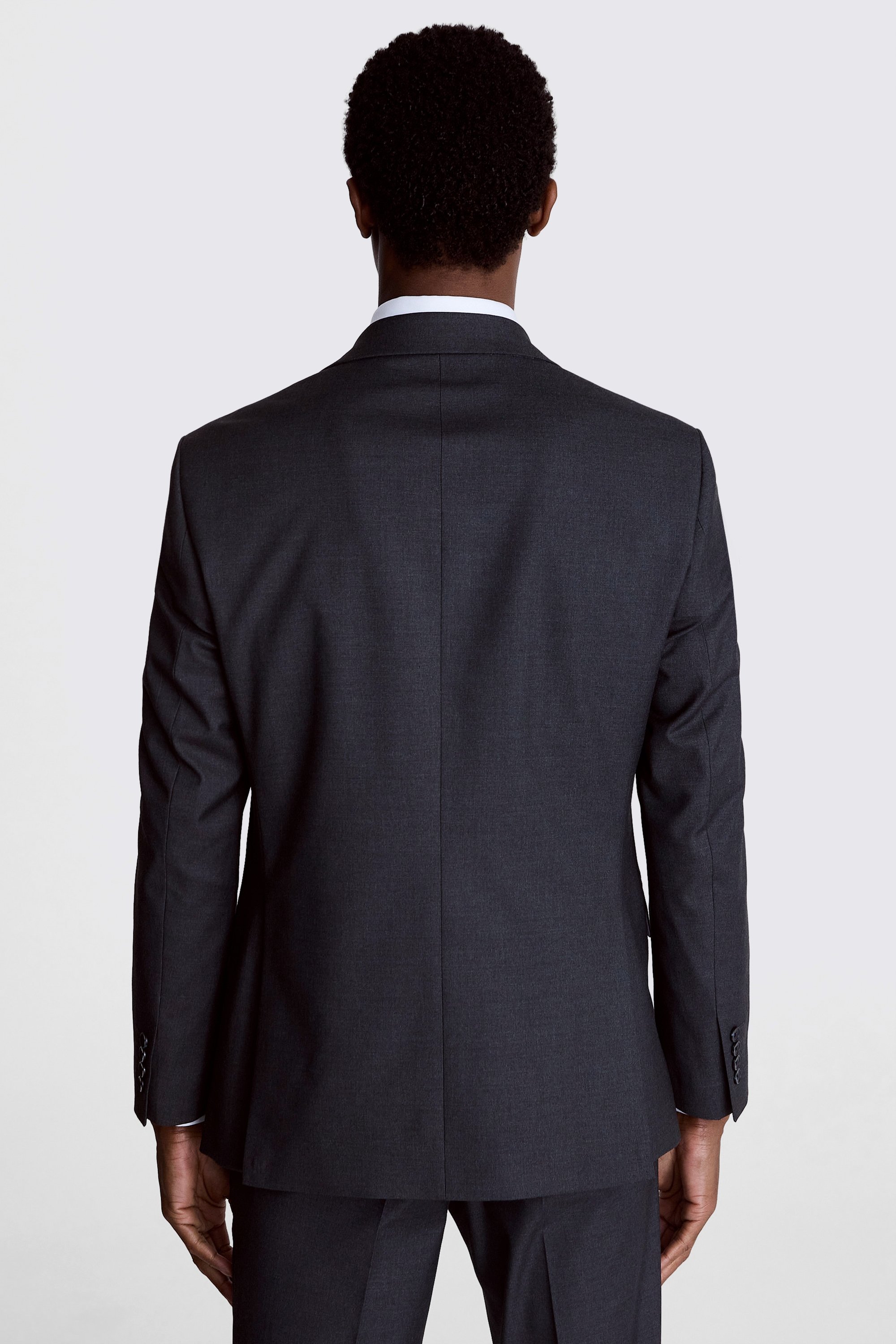 Custom Made charcoal stretch suit