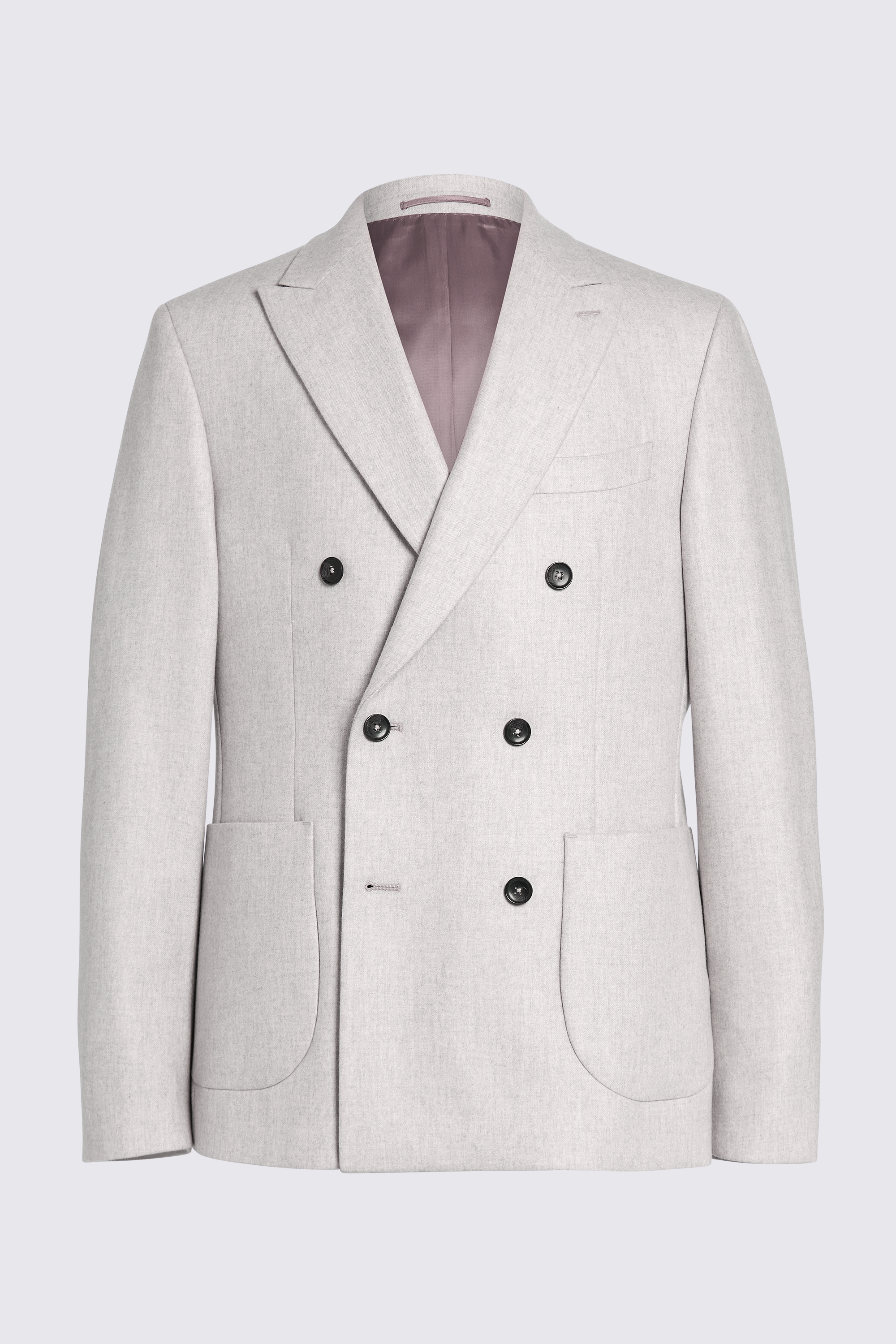 Italian Tailored Fit Light Grey Jacket