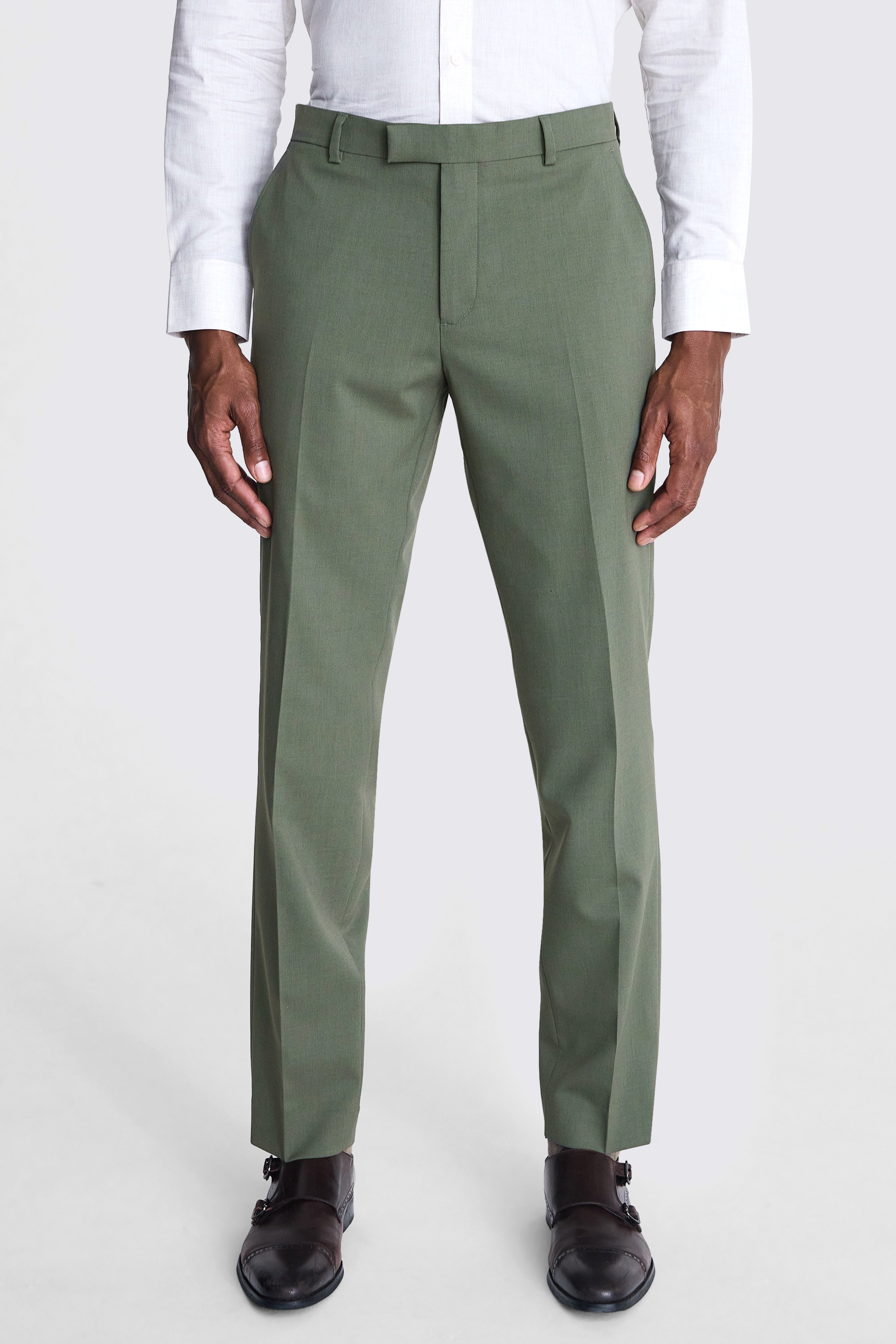 Ted Baker Tailored Fit Green Pants