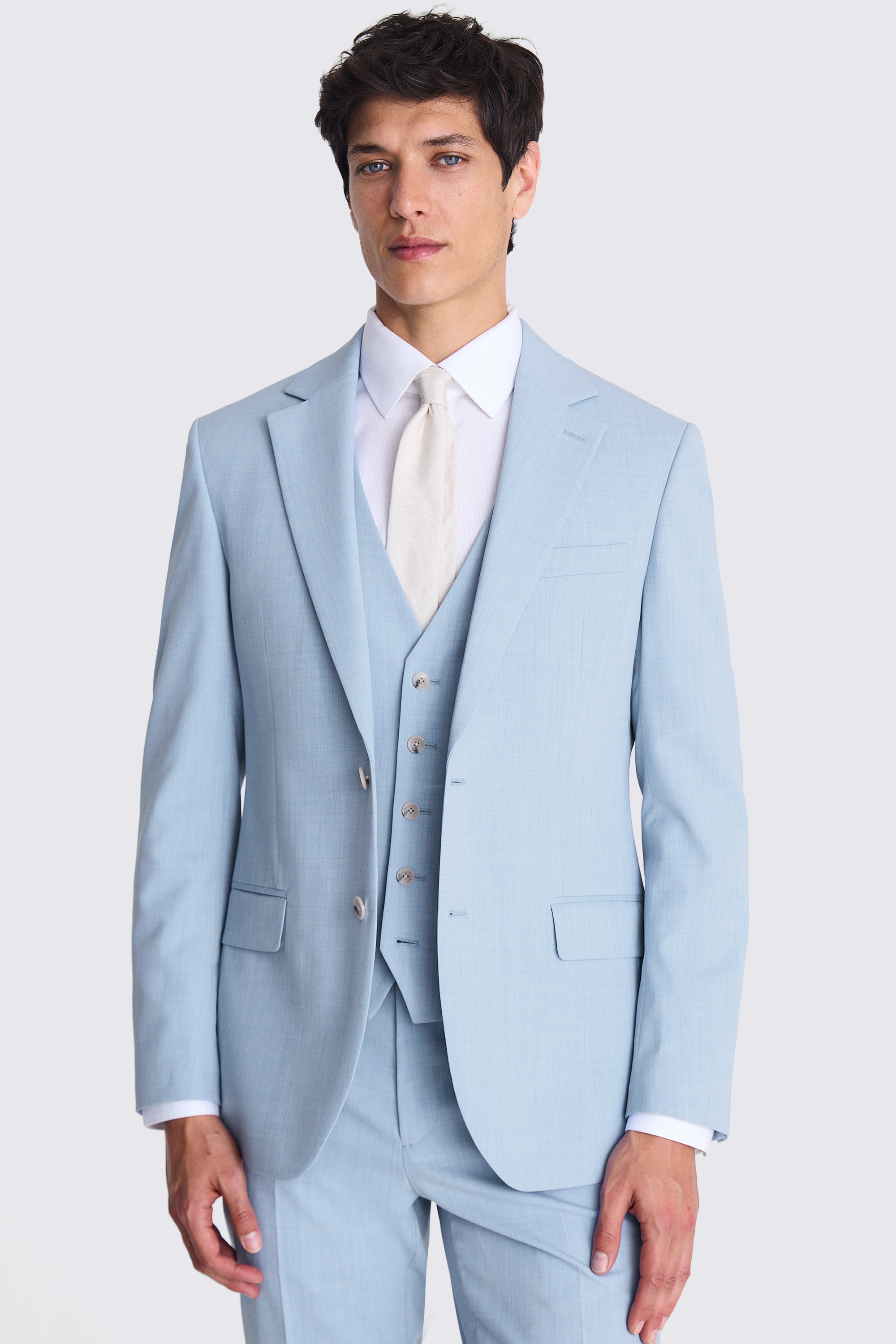 Ted Baker Tailored Fit Light Blue Jacket