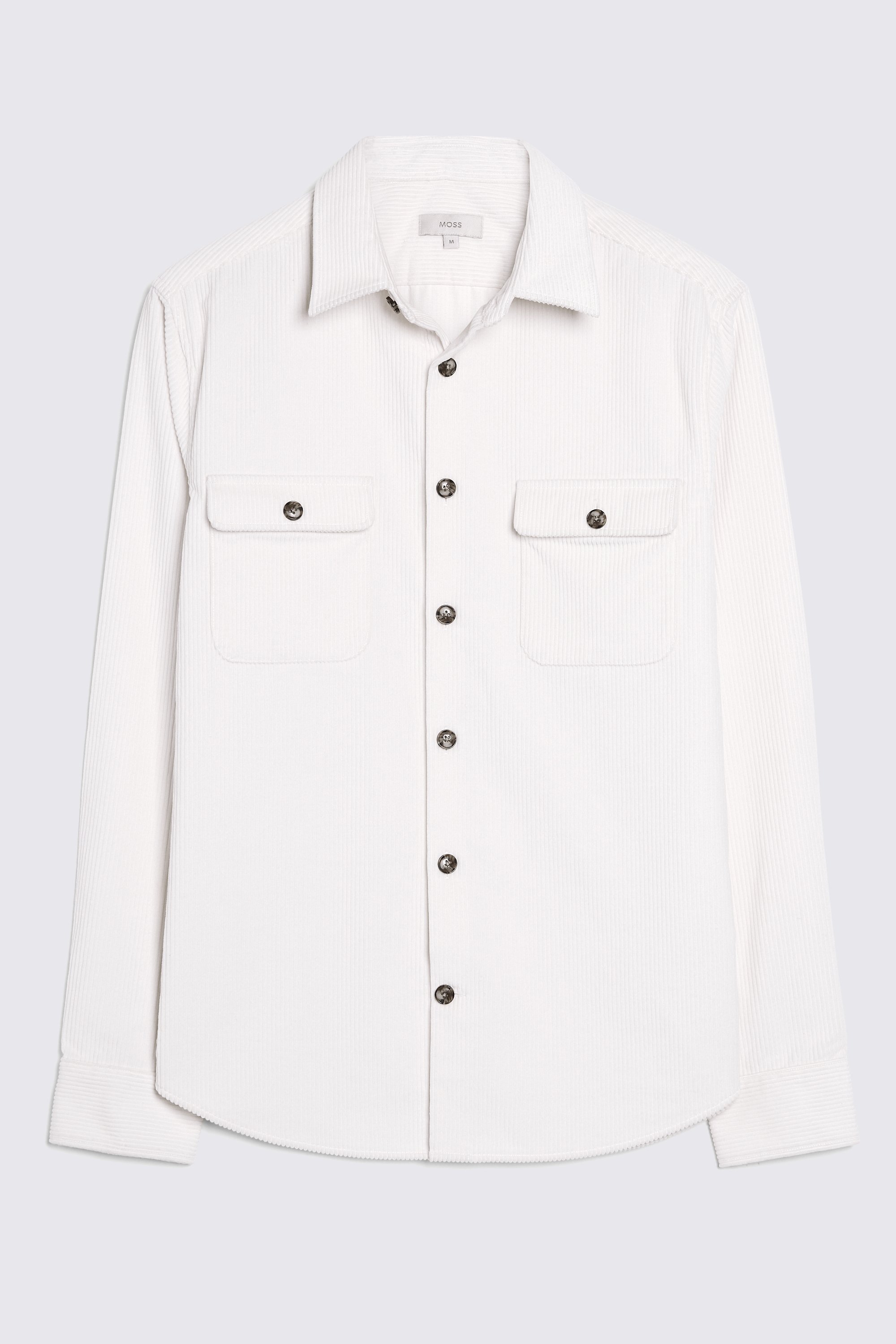 Off White Corduroy Overshirt
