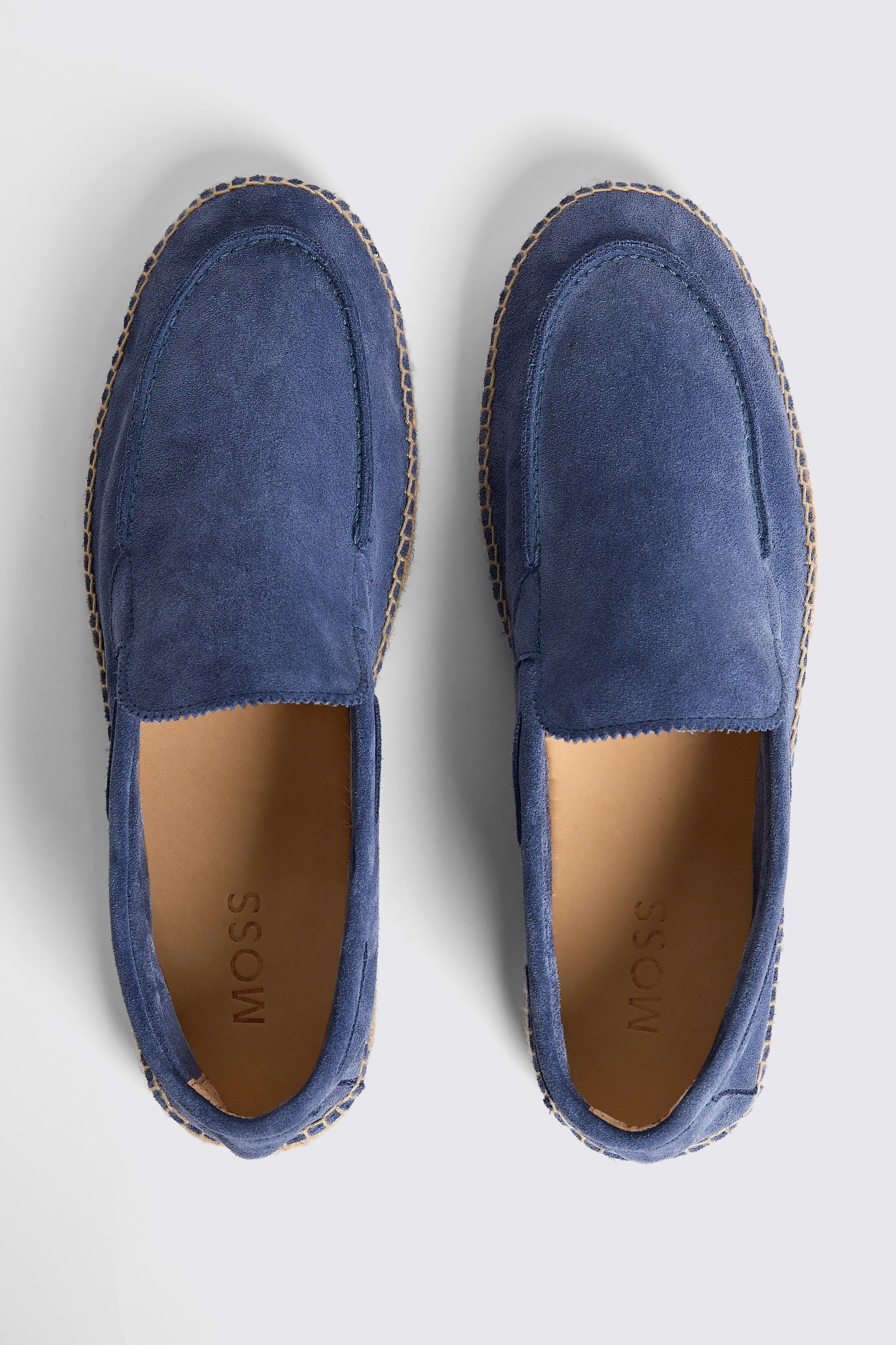 Blue Suede Espadrille