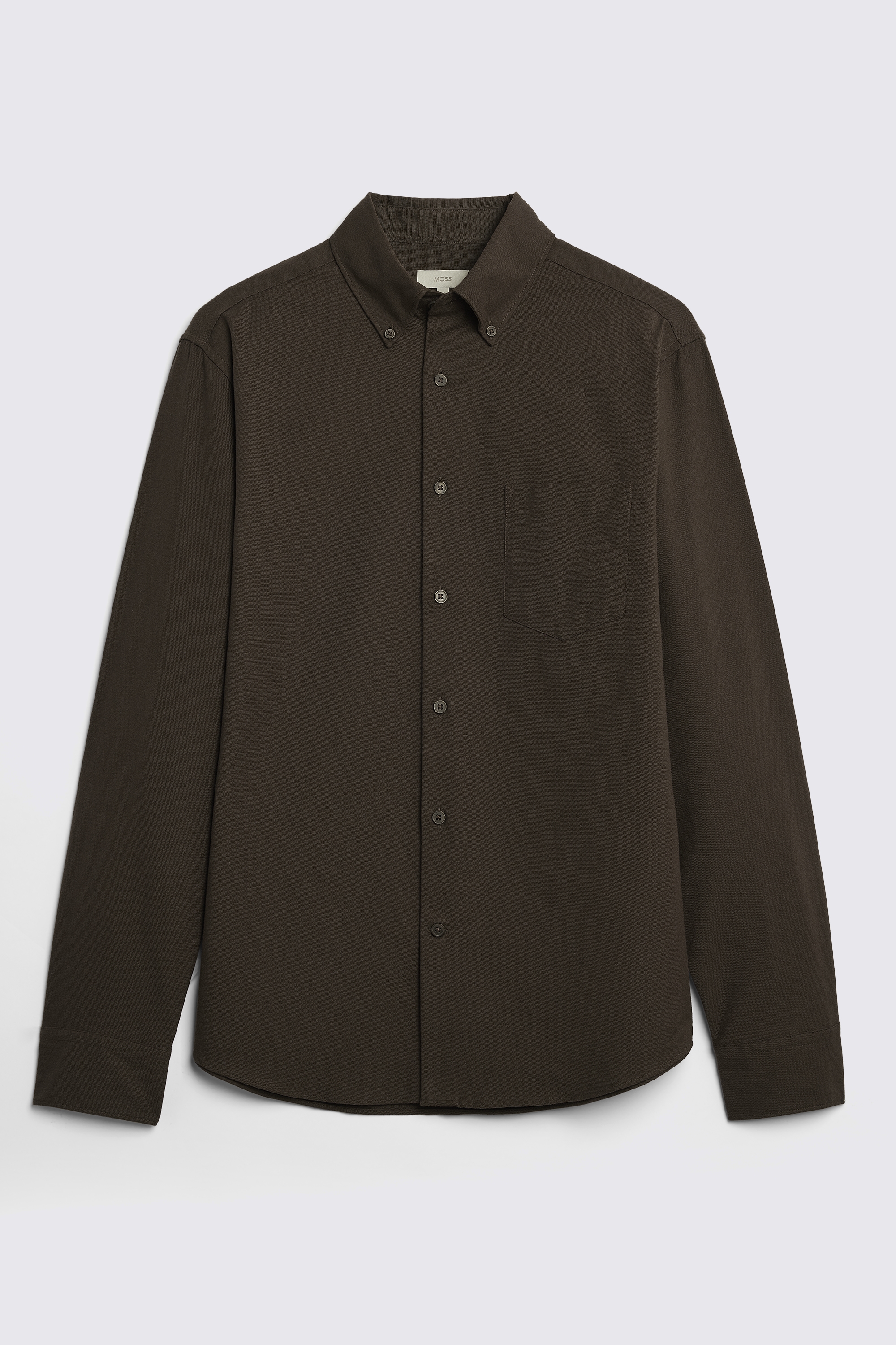 Chocolate Washed Oxford Shirt