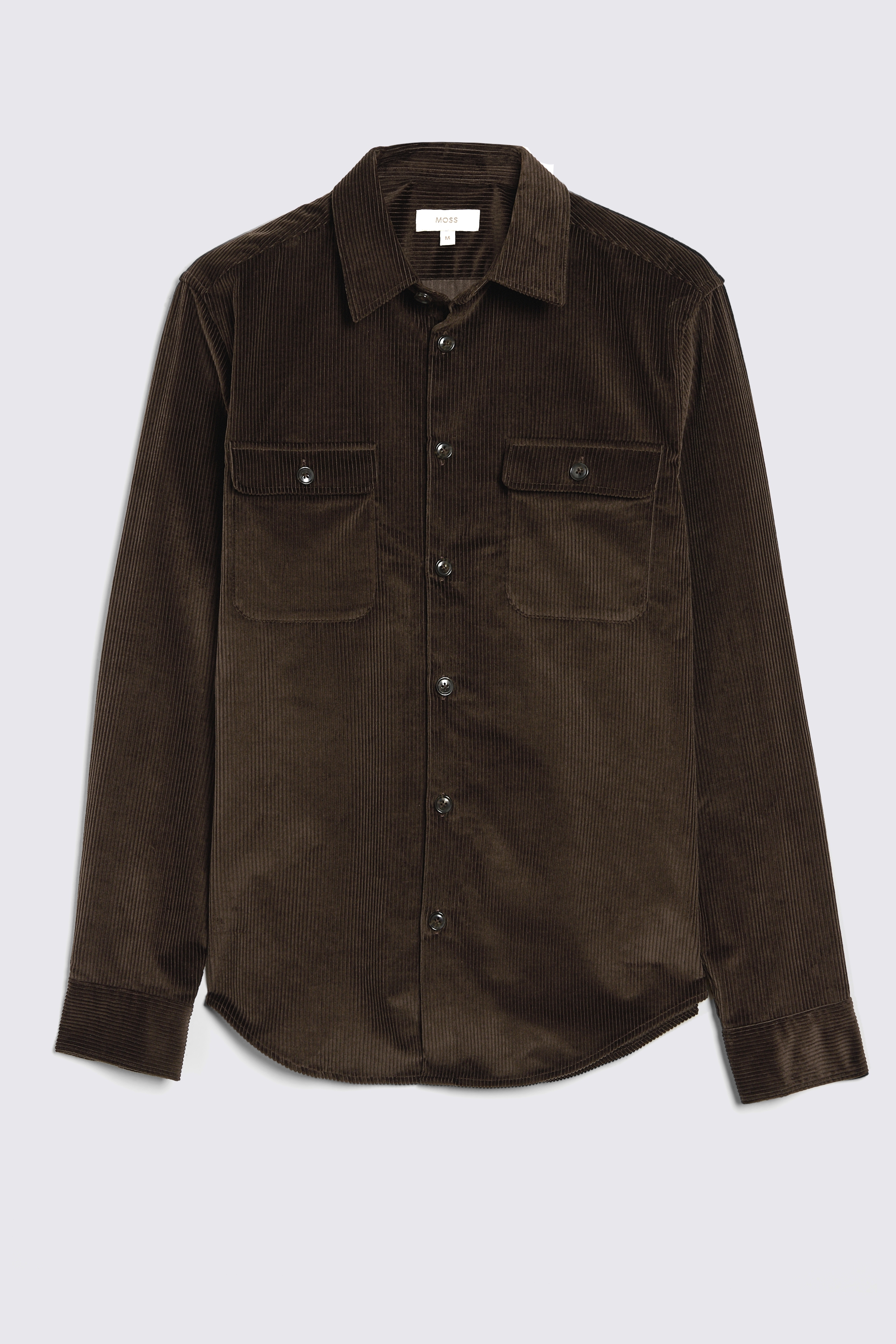 Chocolate Corduroy Overshirt