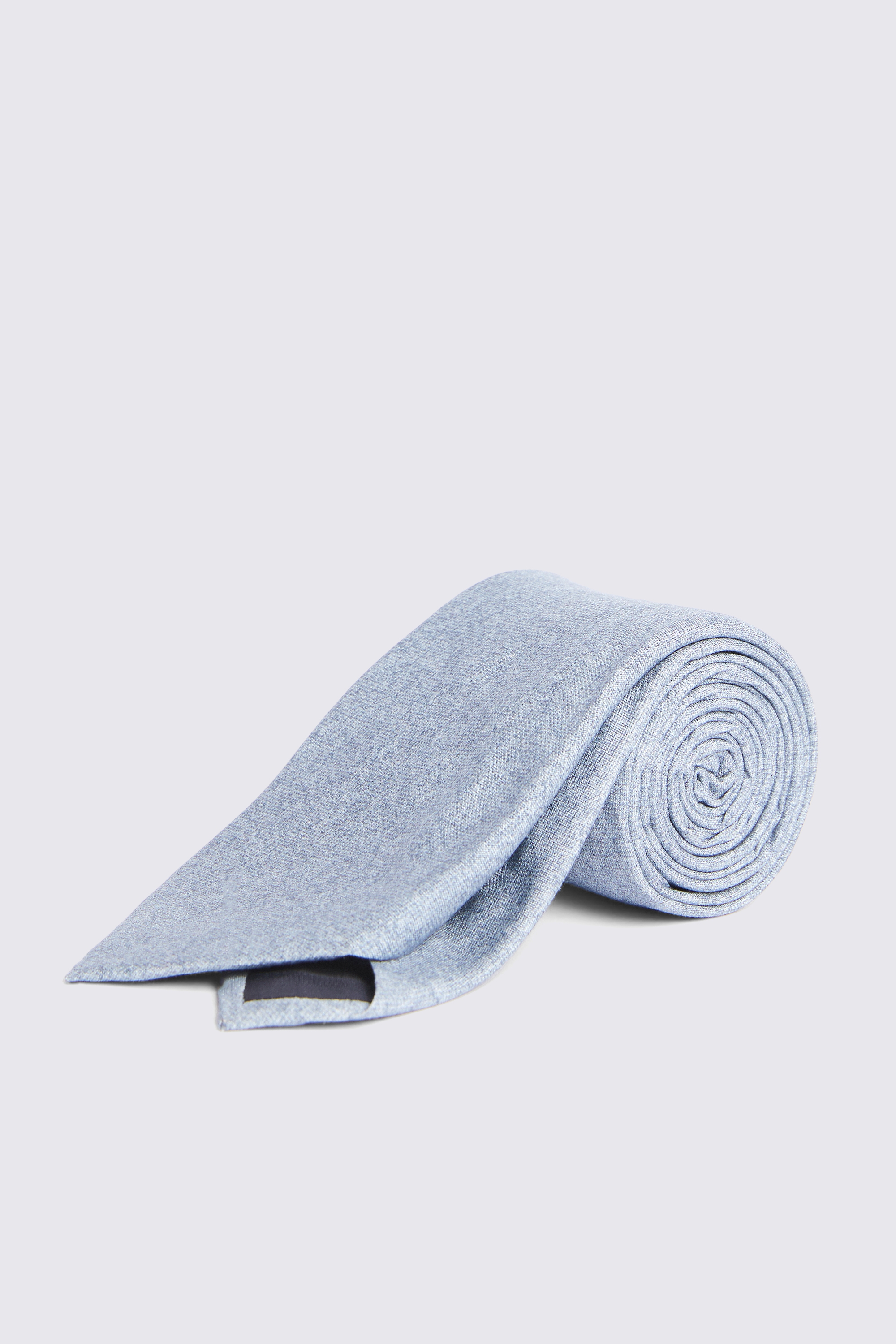 Bottinelli Sky Silk Semi-Plain Tie
