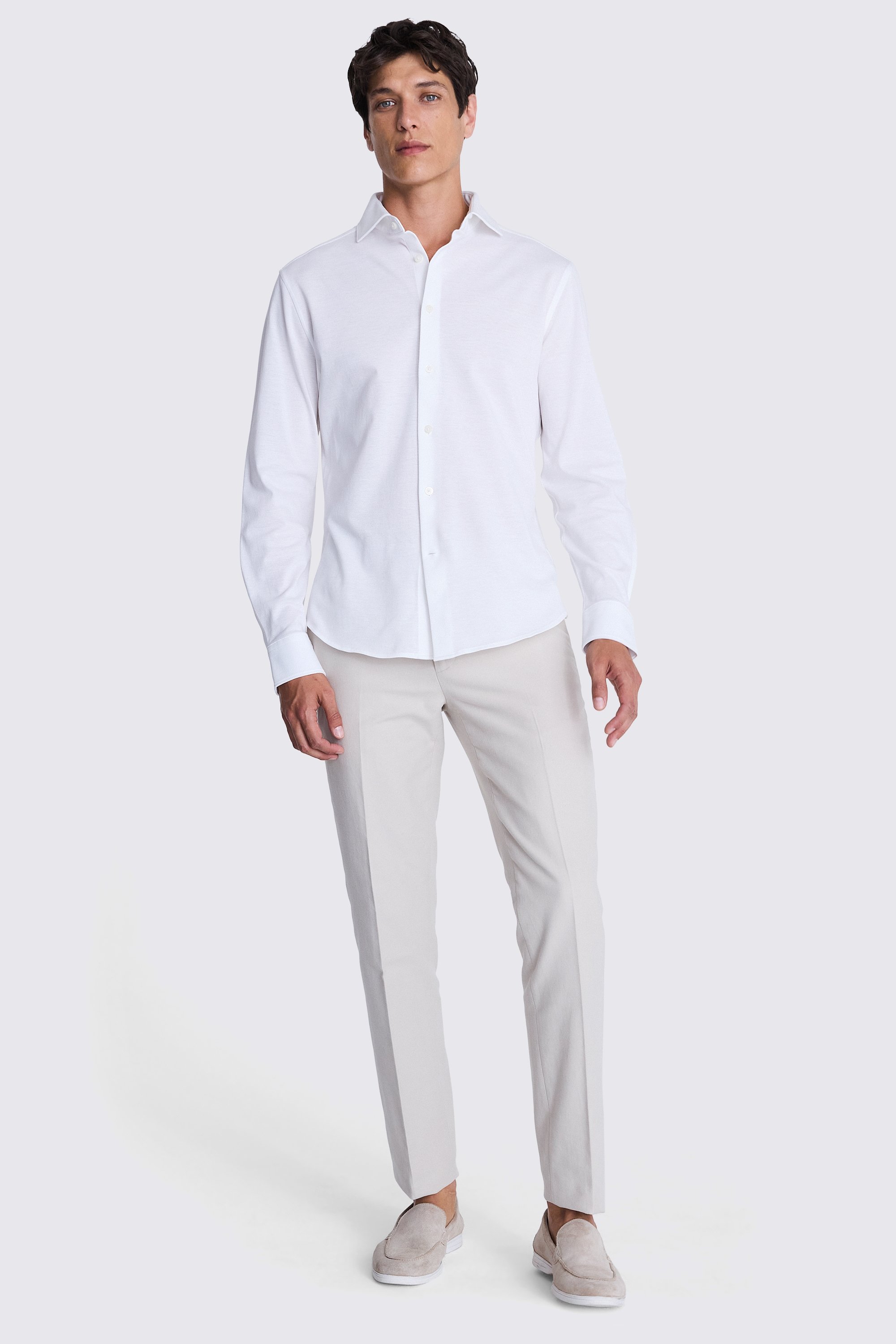Tessilmaglia White Piqué Knit Shirt