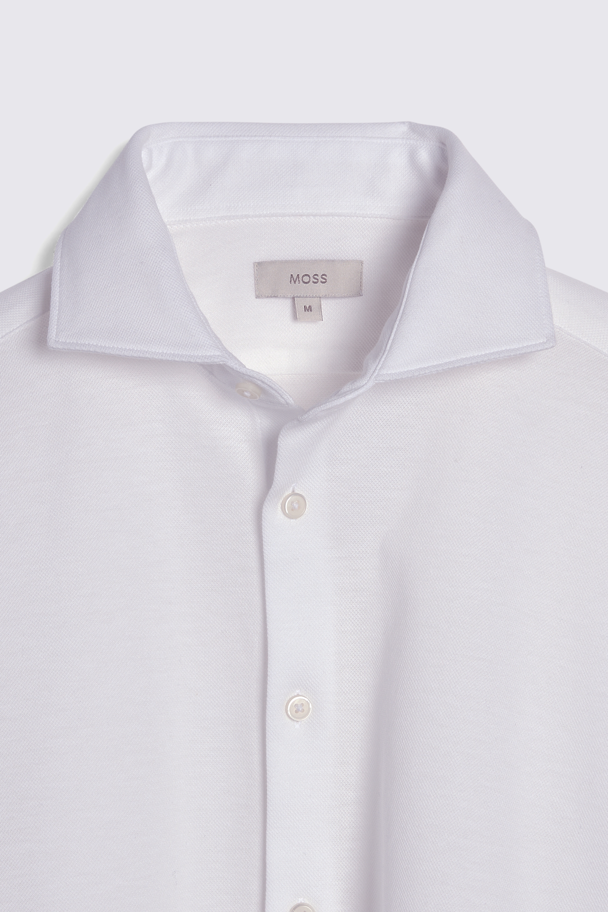 Tessilmaglia White Piqué Knit Shirt