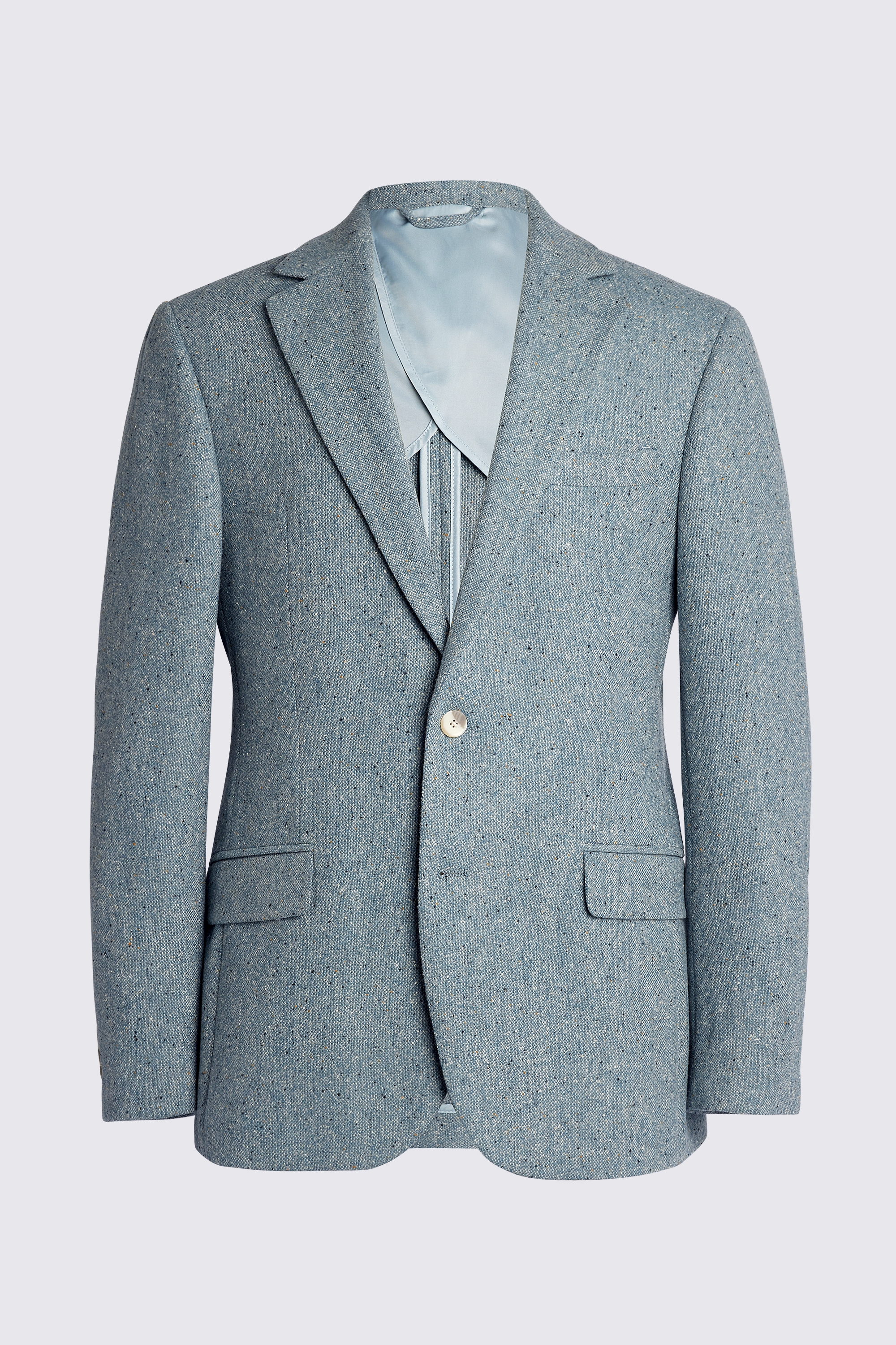 Tailored Fit Duck Egg Donegal Jacket