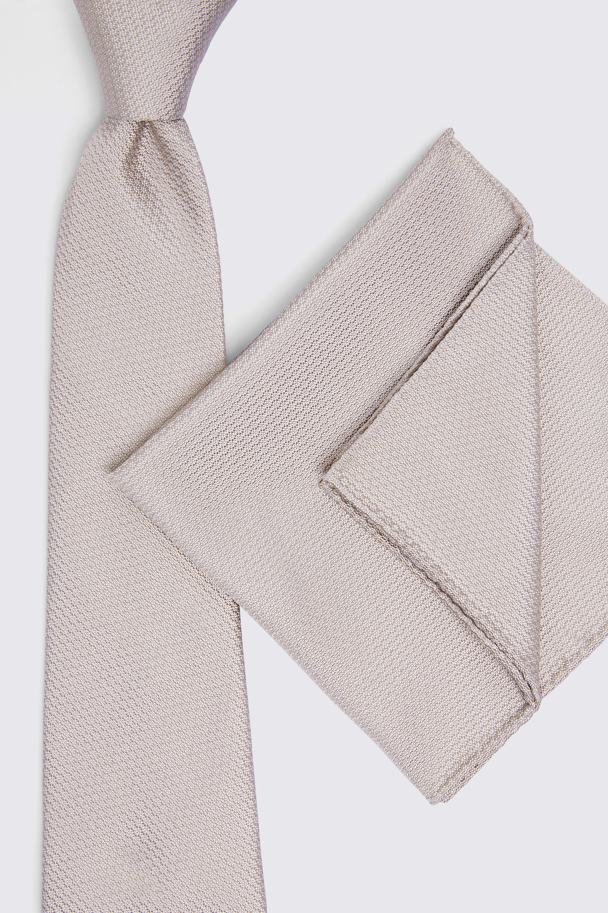 Champagne Woven Silk Tie main image 0