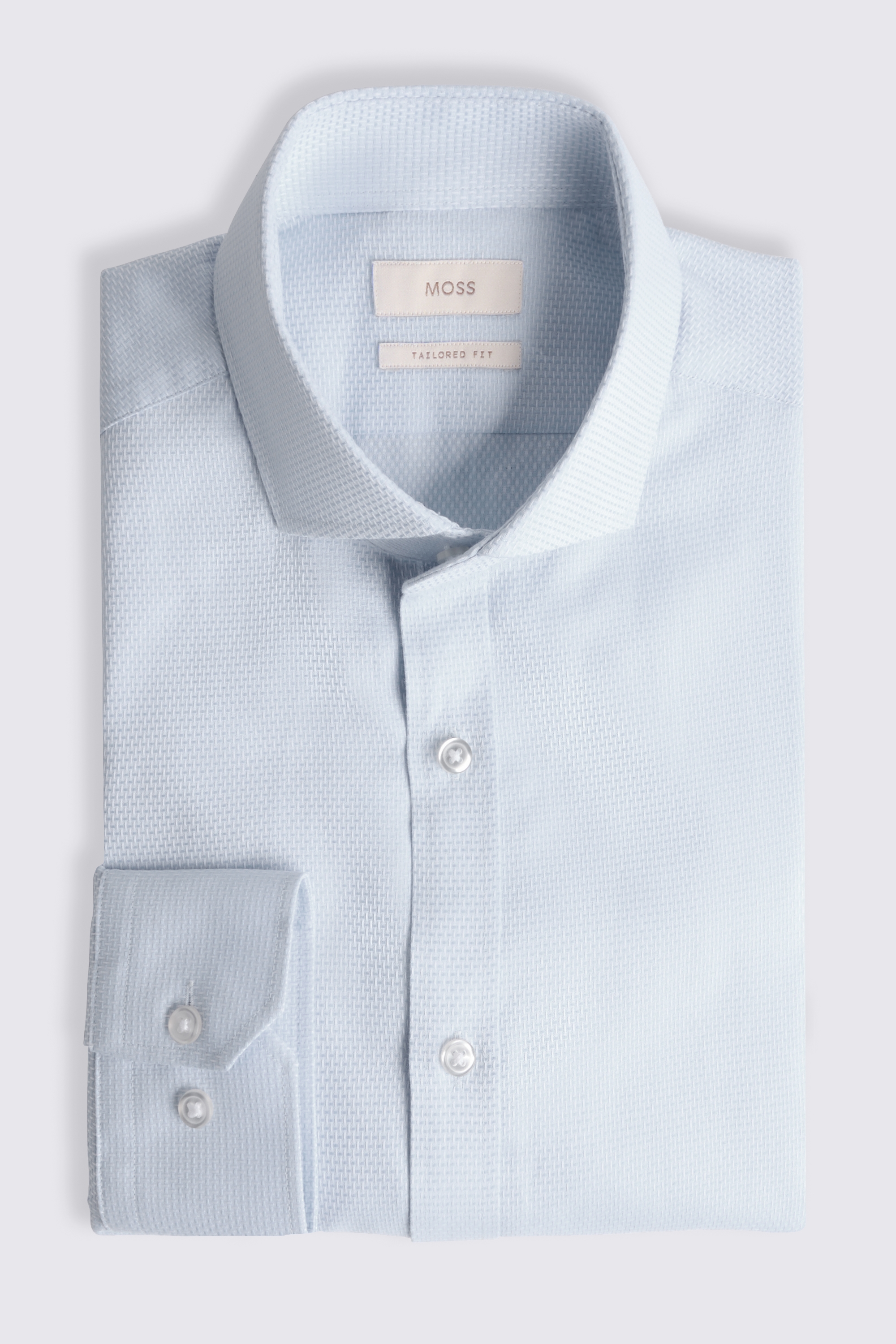 Tailored Fit Sky Dobby Shirt