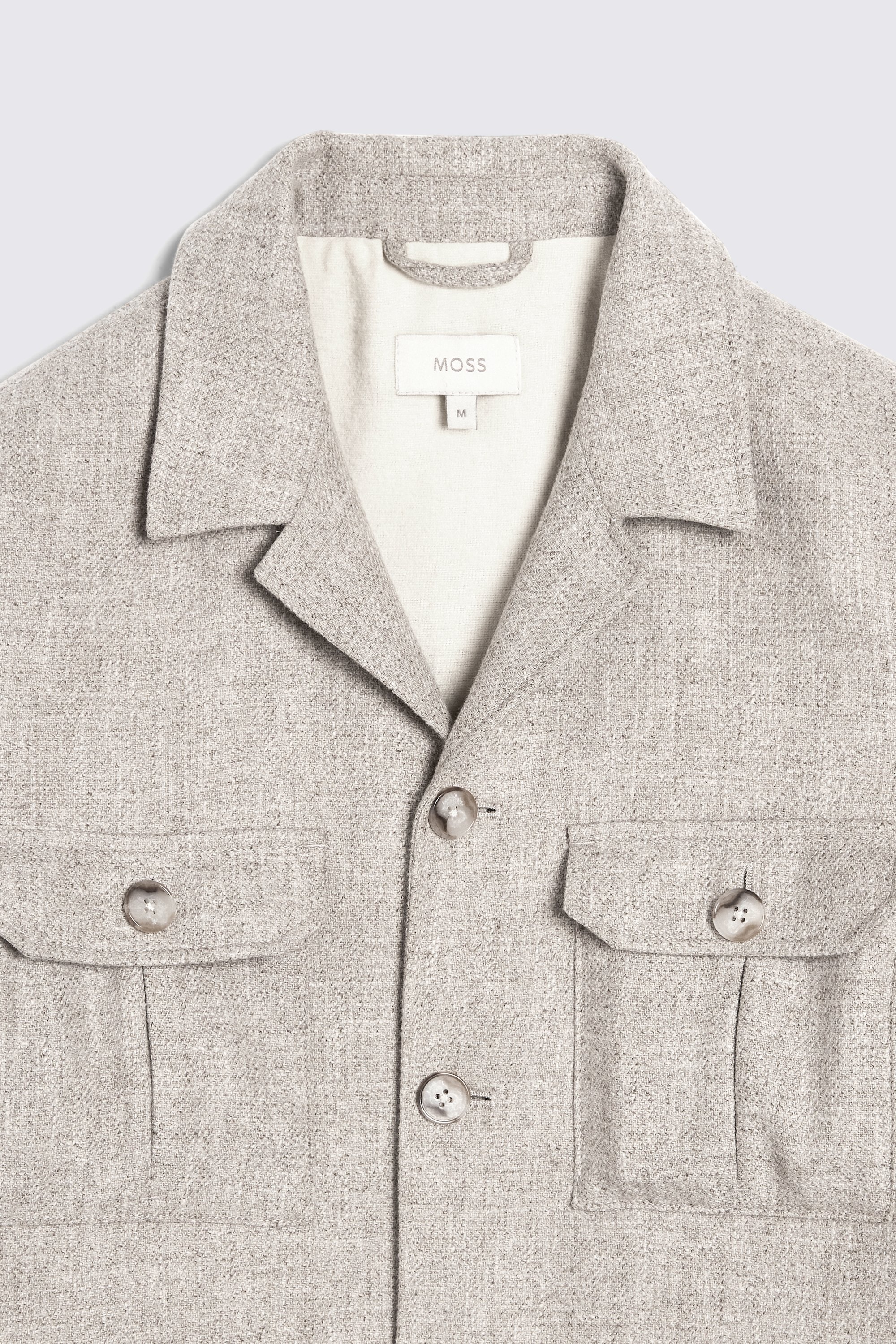 Light Camel Safari Shacket