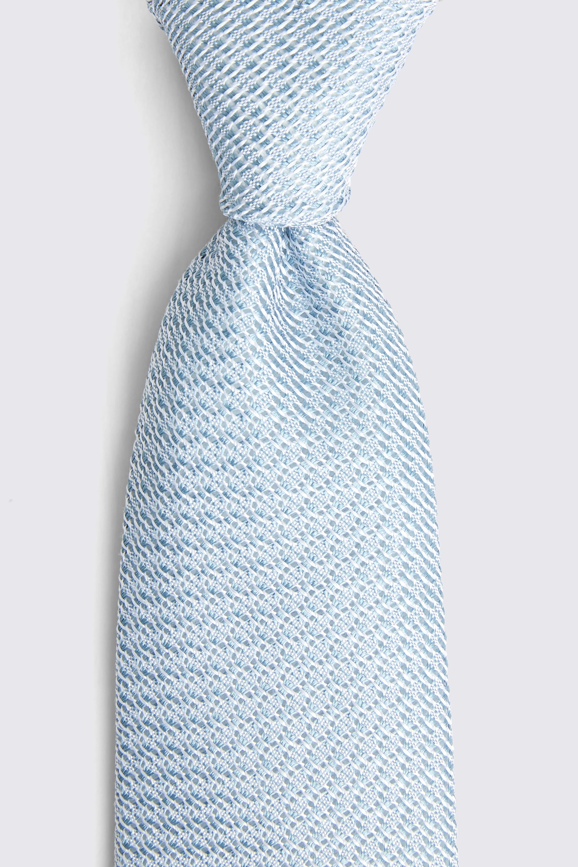 Italian Sky Grenadine Tie