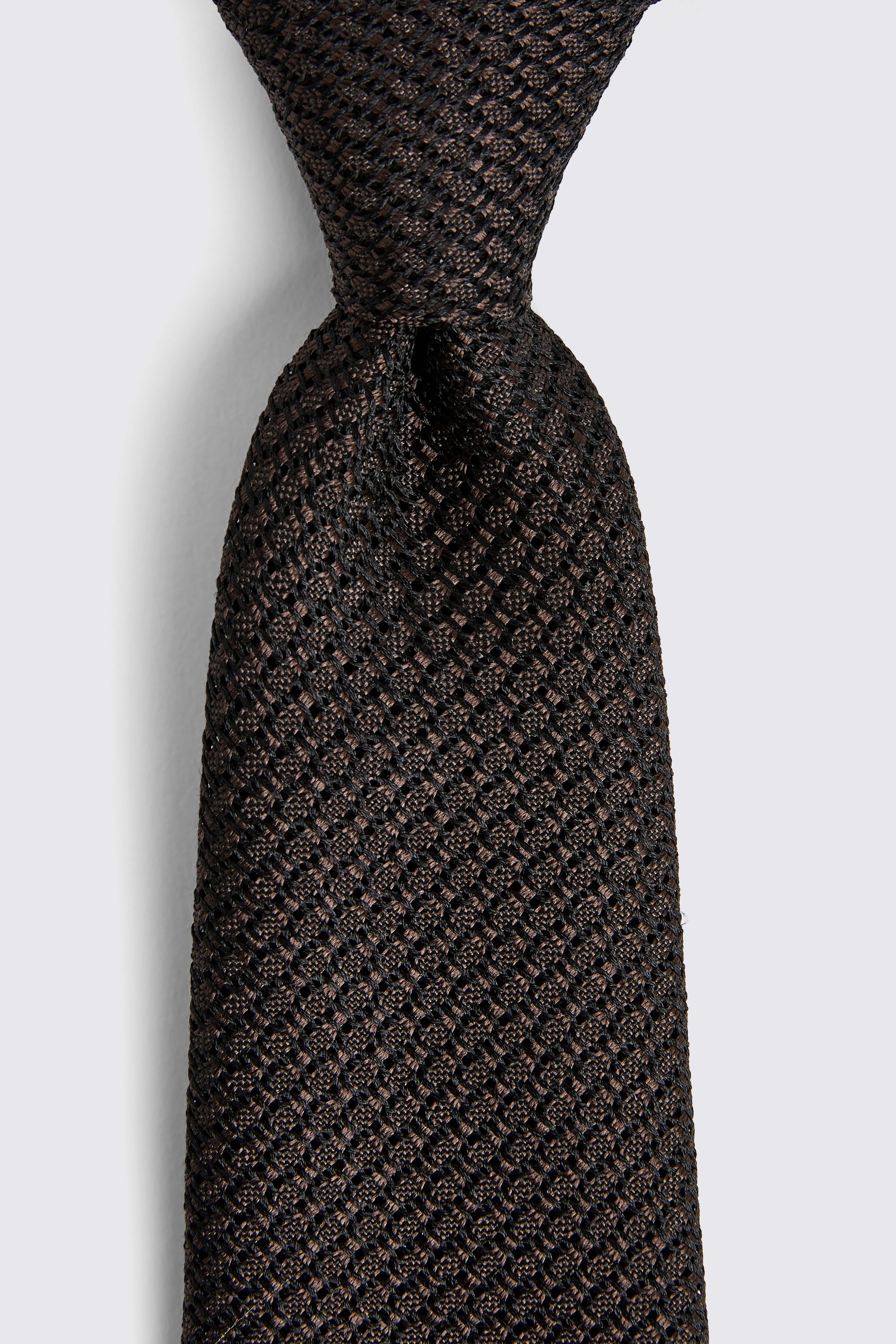Italian Chocolate Grenadine Tie
