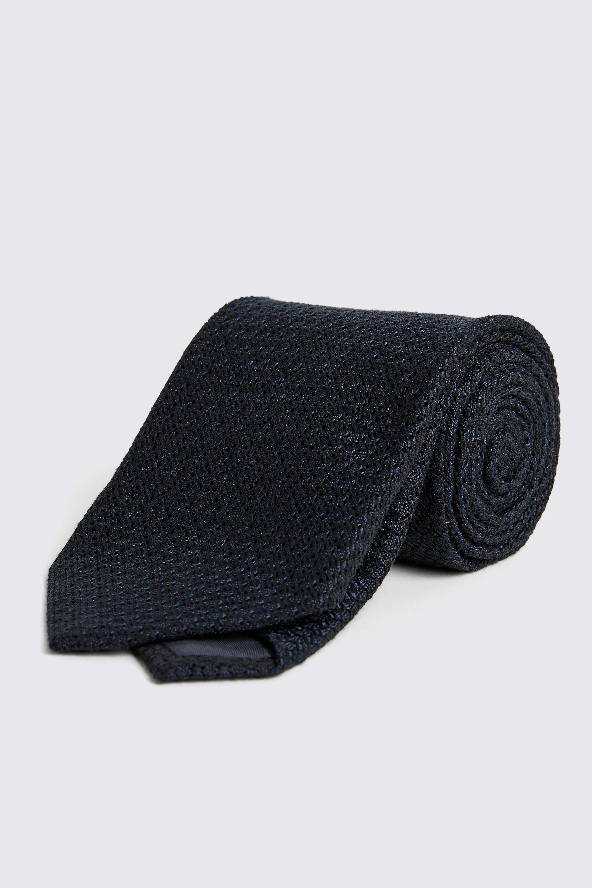 Italian Navy Grenadine Tie