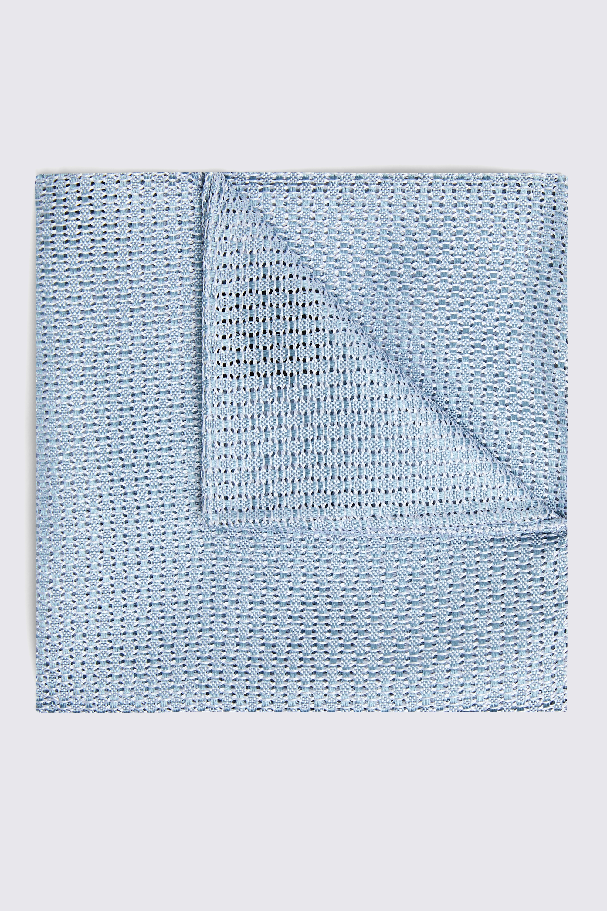 Italian Sky Grenadine Pocket Square