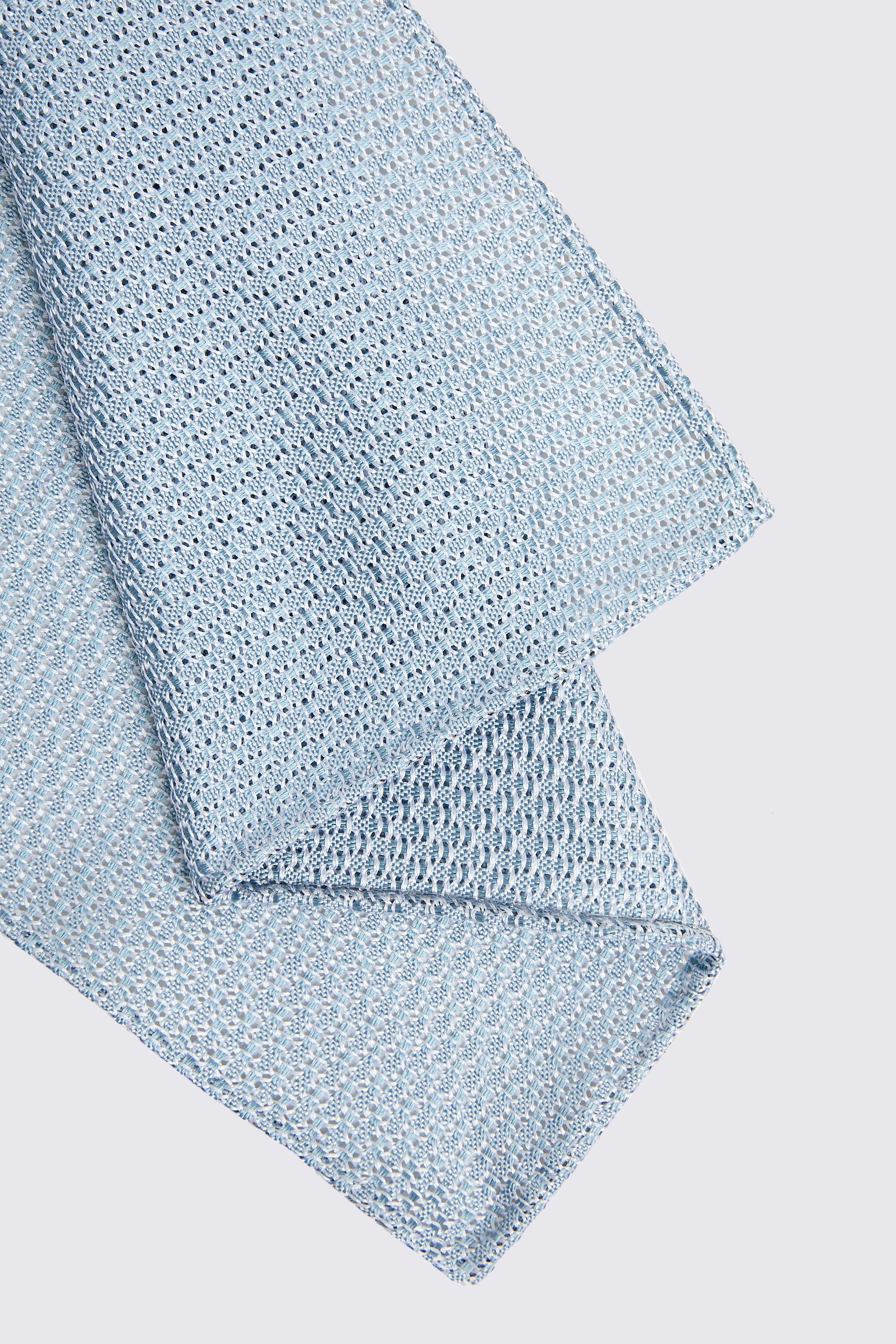 Italian Sky Grenadine Pocket Square
