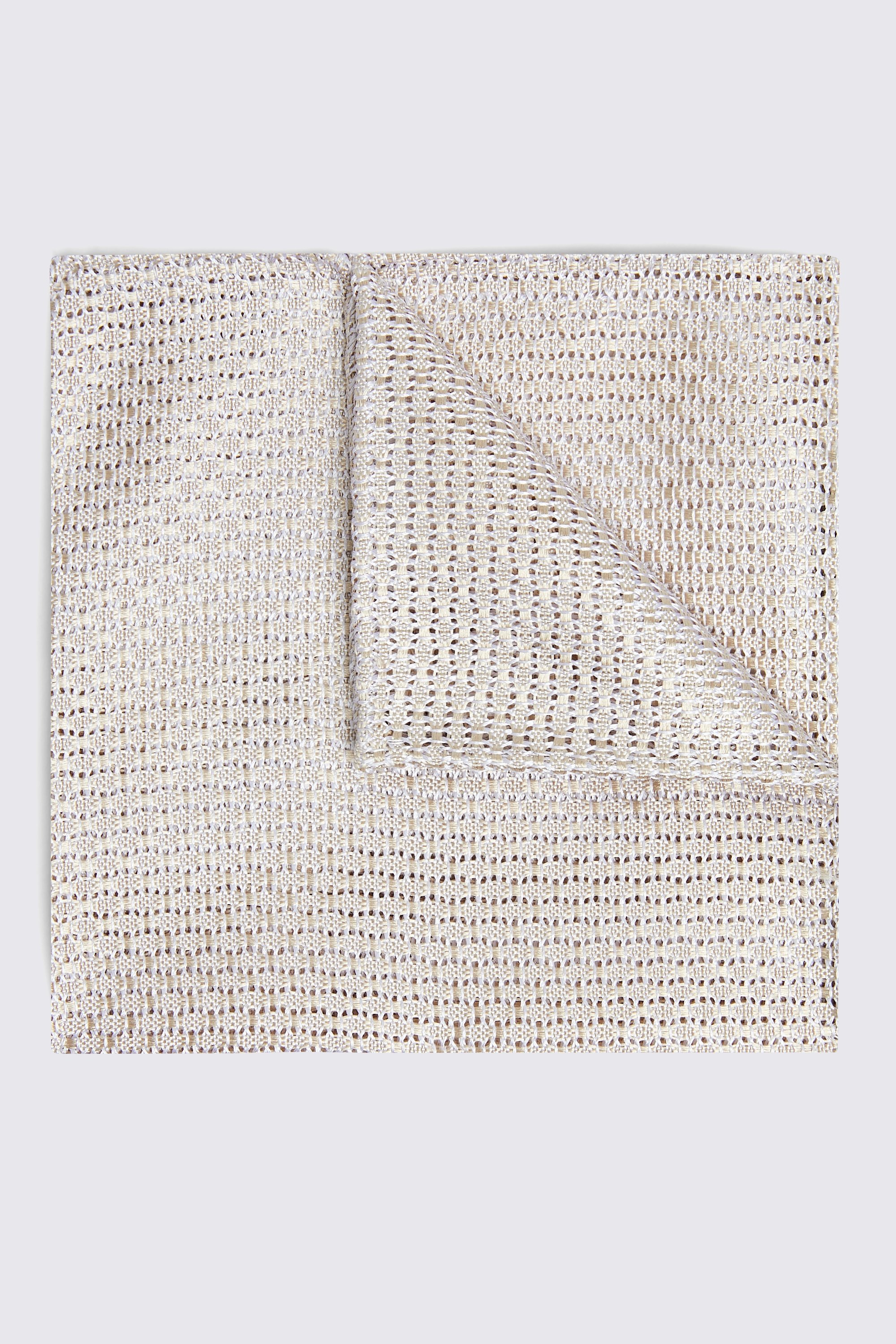 Italian Champagne Grenadine Pocket Square