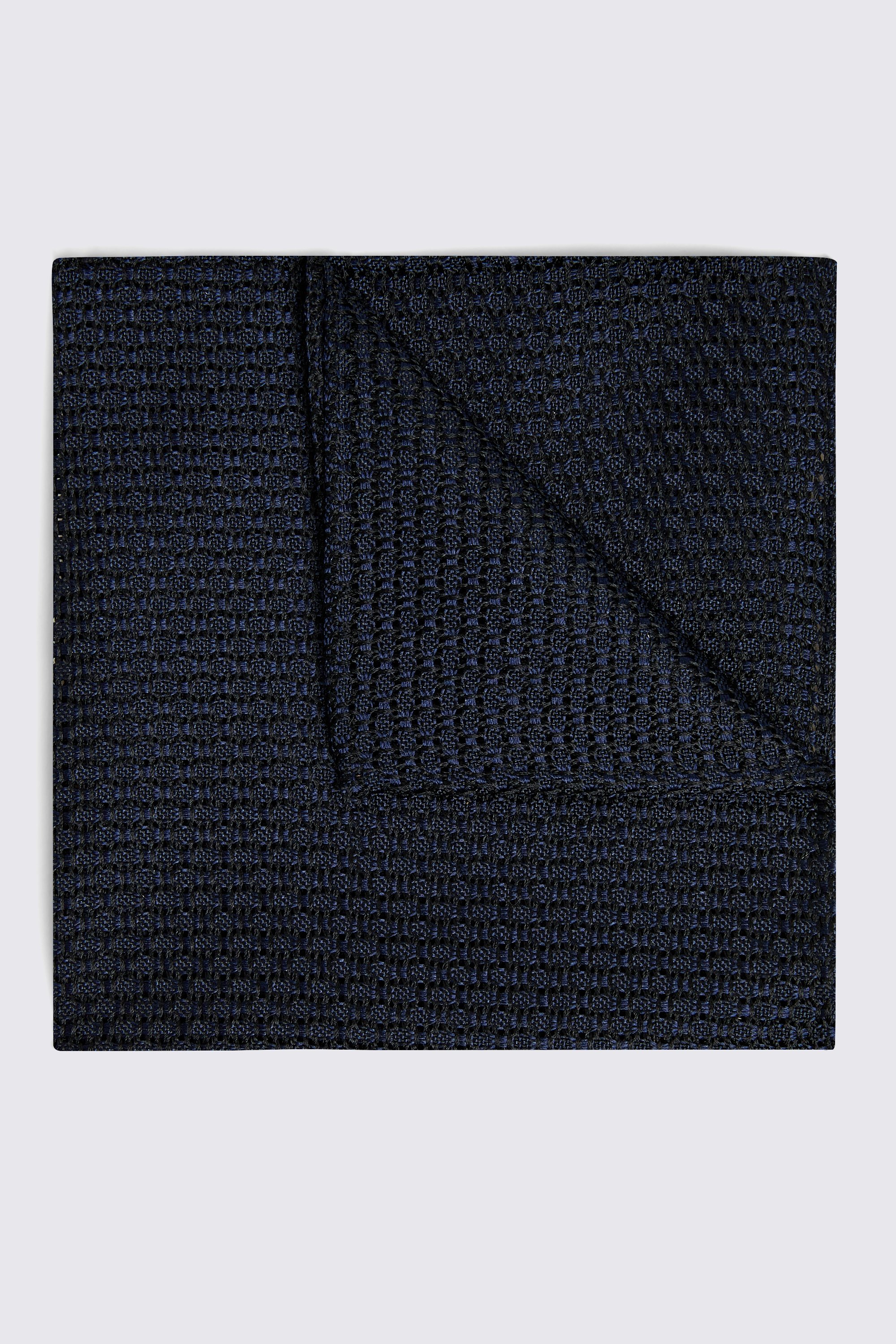 Italian Navy Grenadine Pocket Square