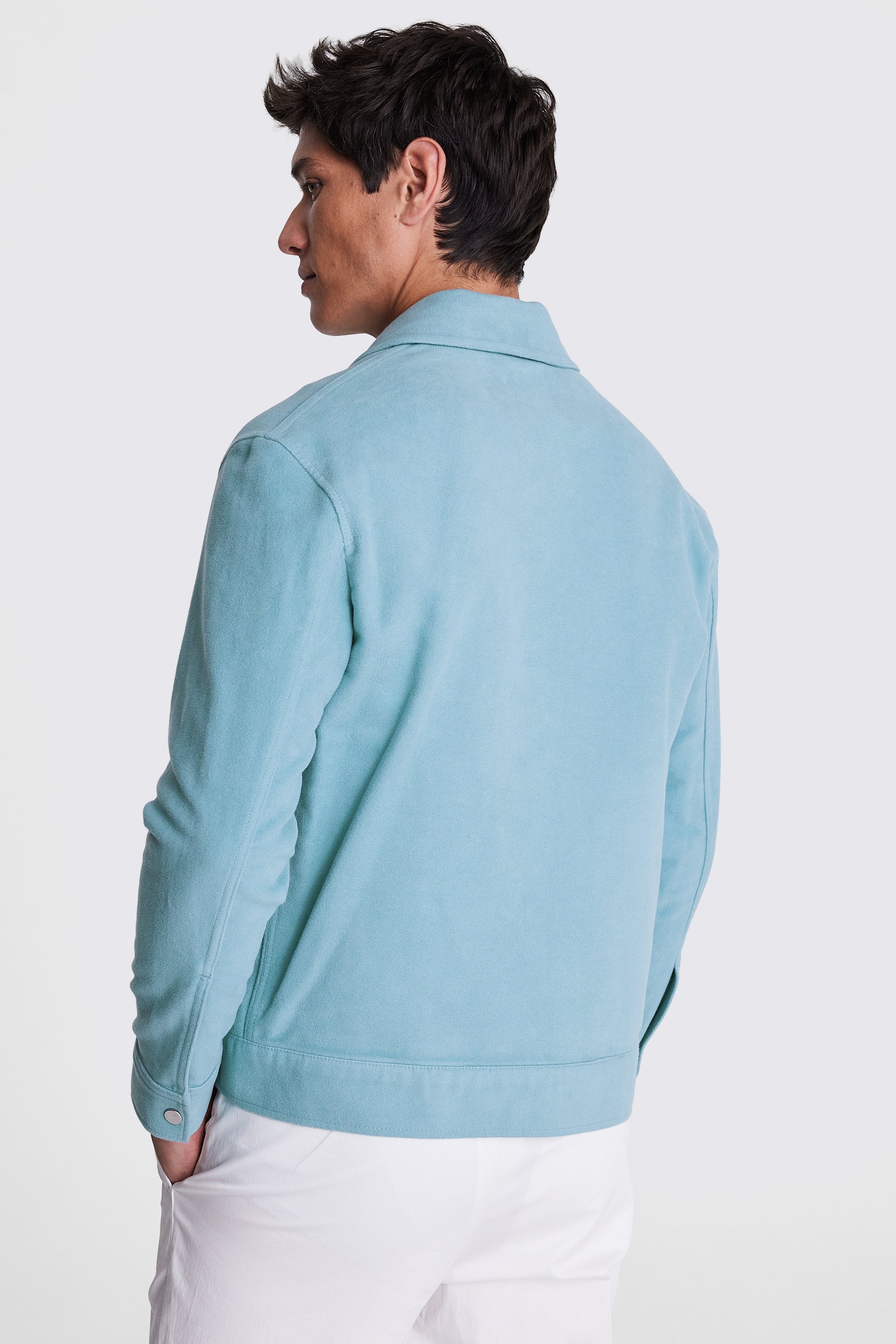 Duck Egg Moleskin Jacket