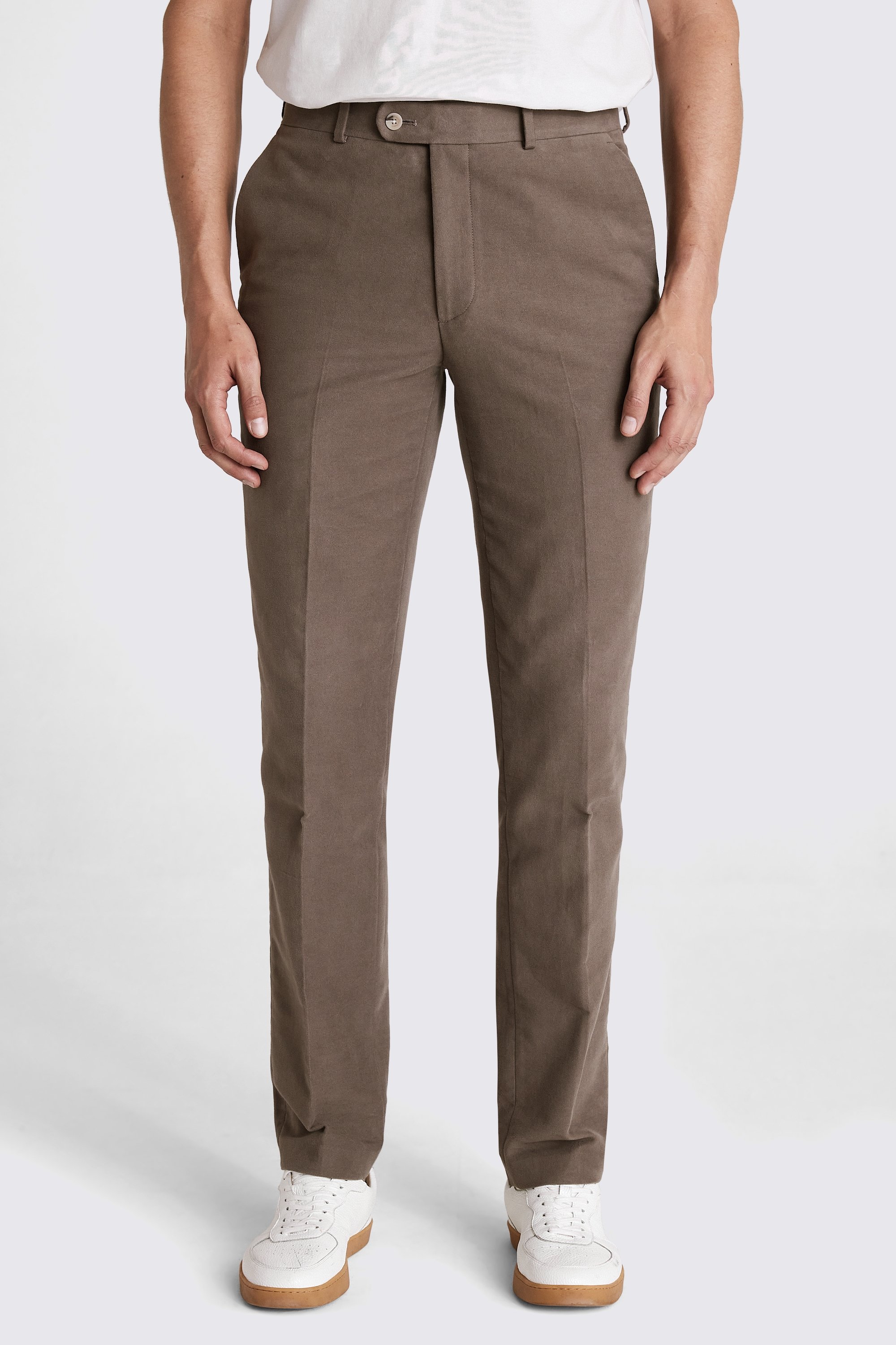 Taupe Moleskin Pants