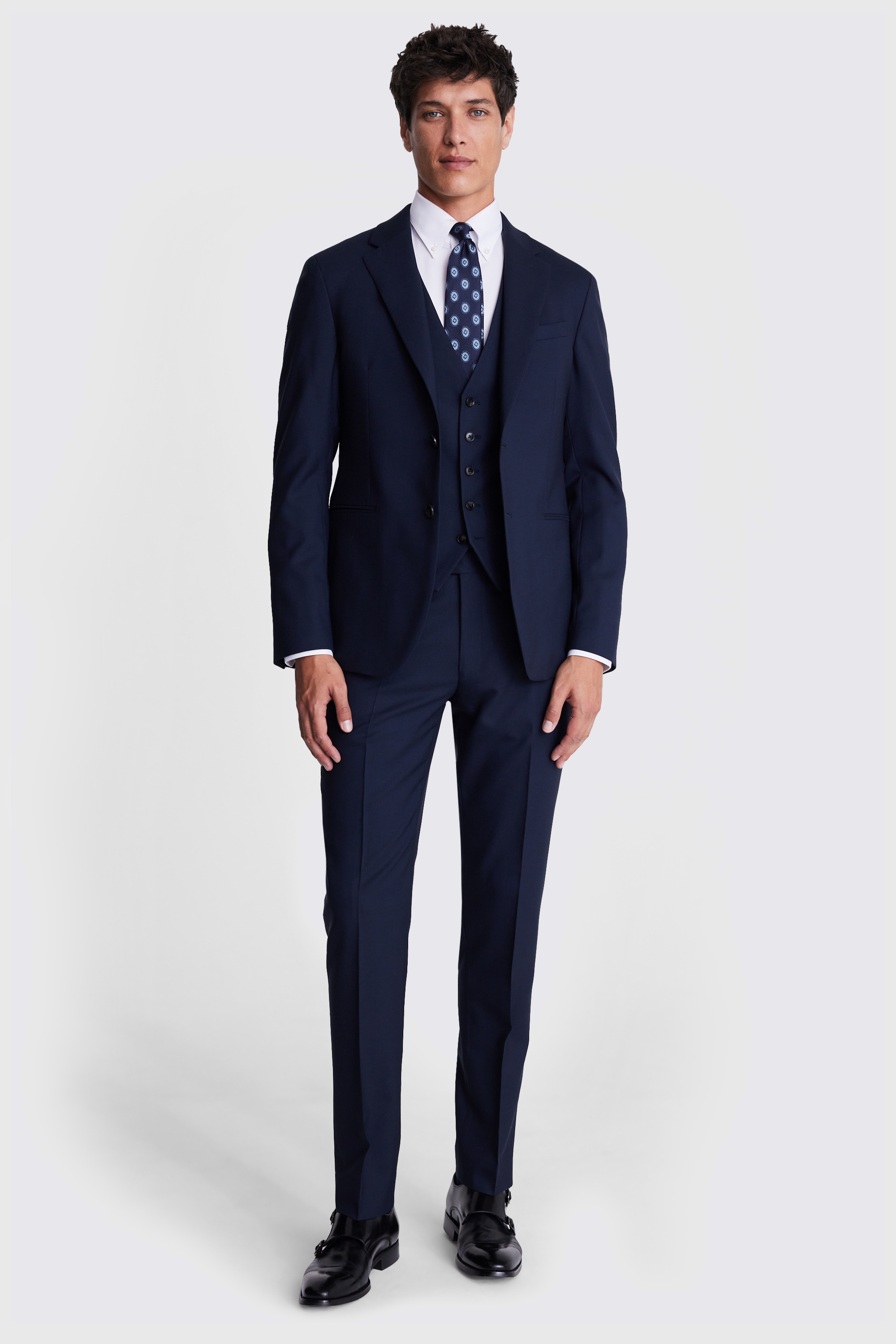 Italian Slim Fit Navy Jacket