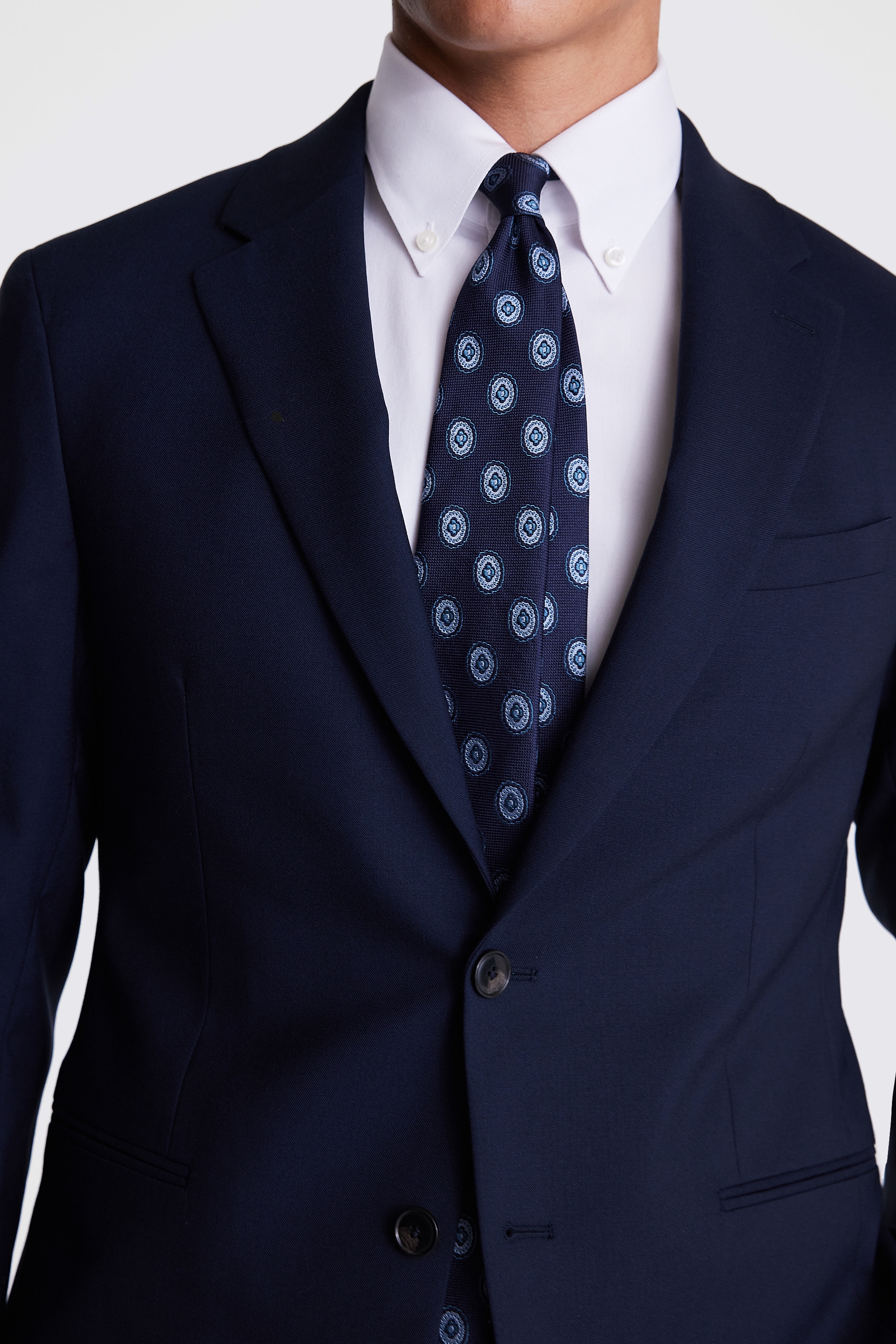 Italian Slim Fit Navy Jacket