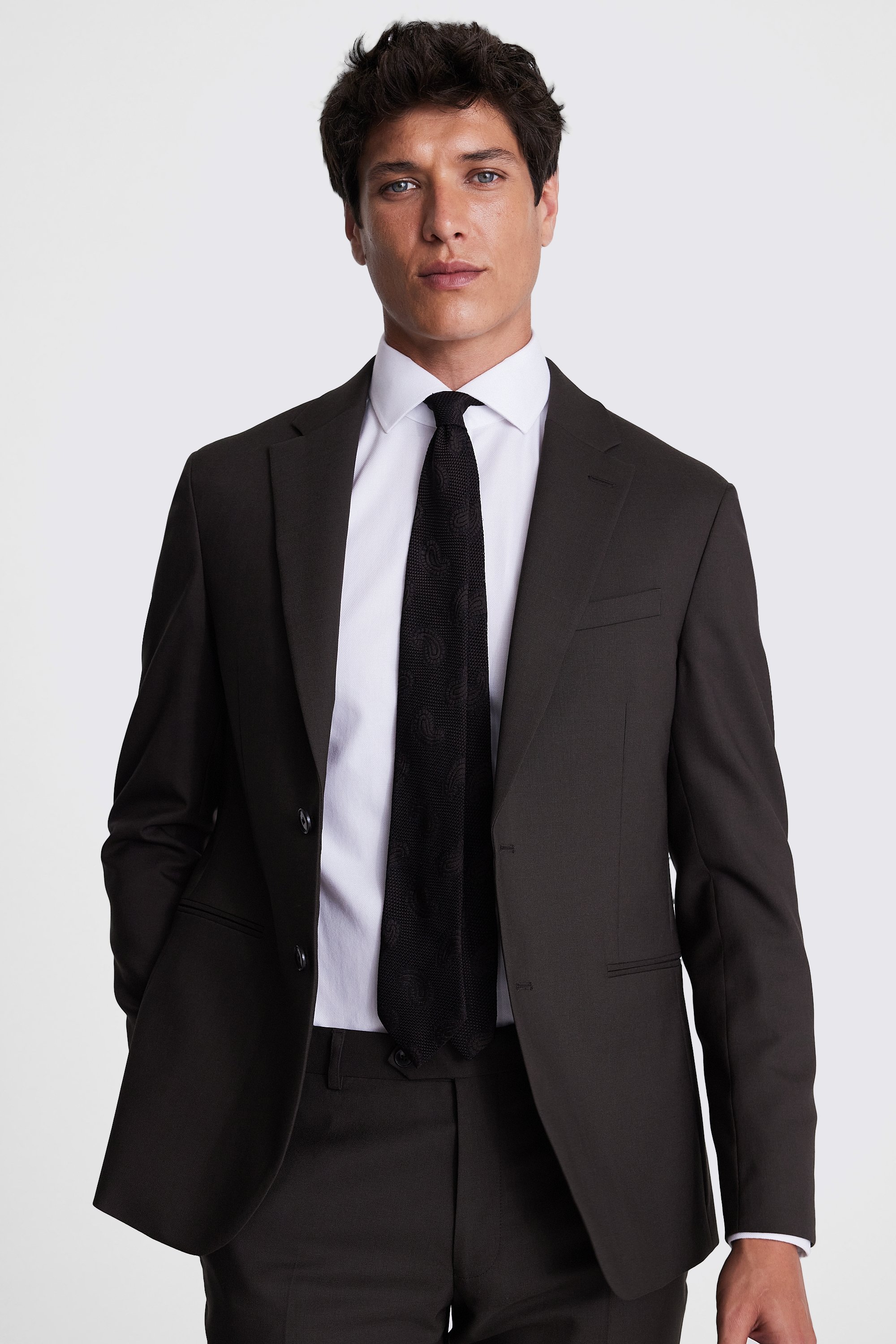 Italian Slim Fit Brown Jacket