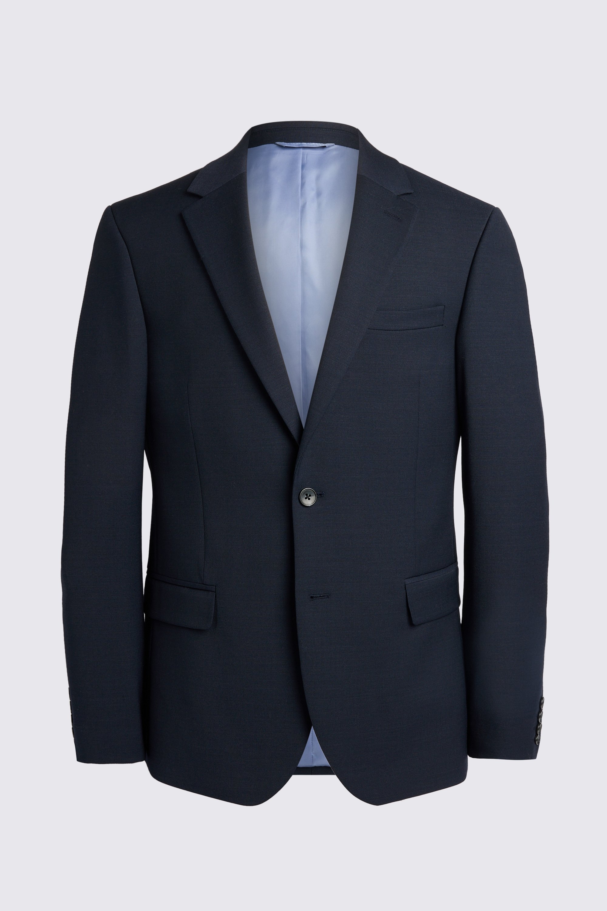 DKNY Slim Fit Navy Twill Jacket