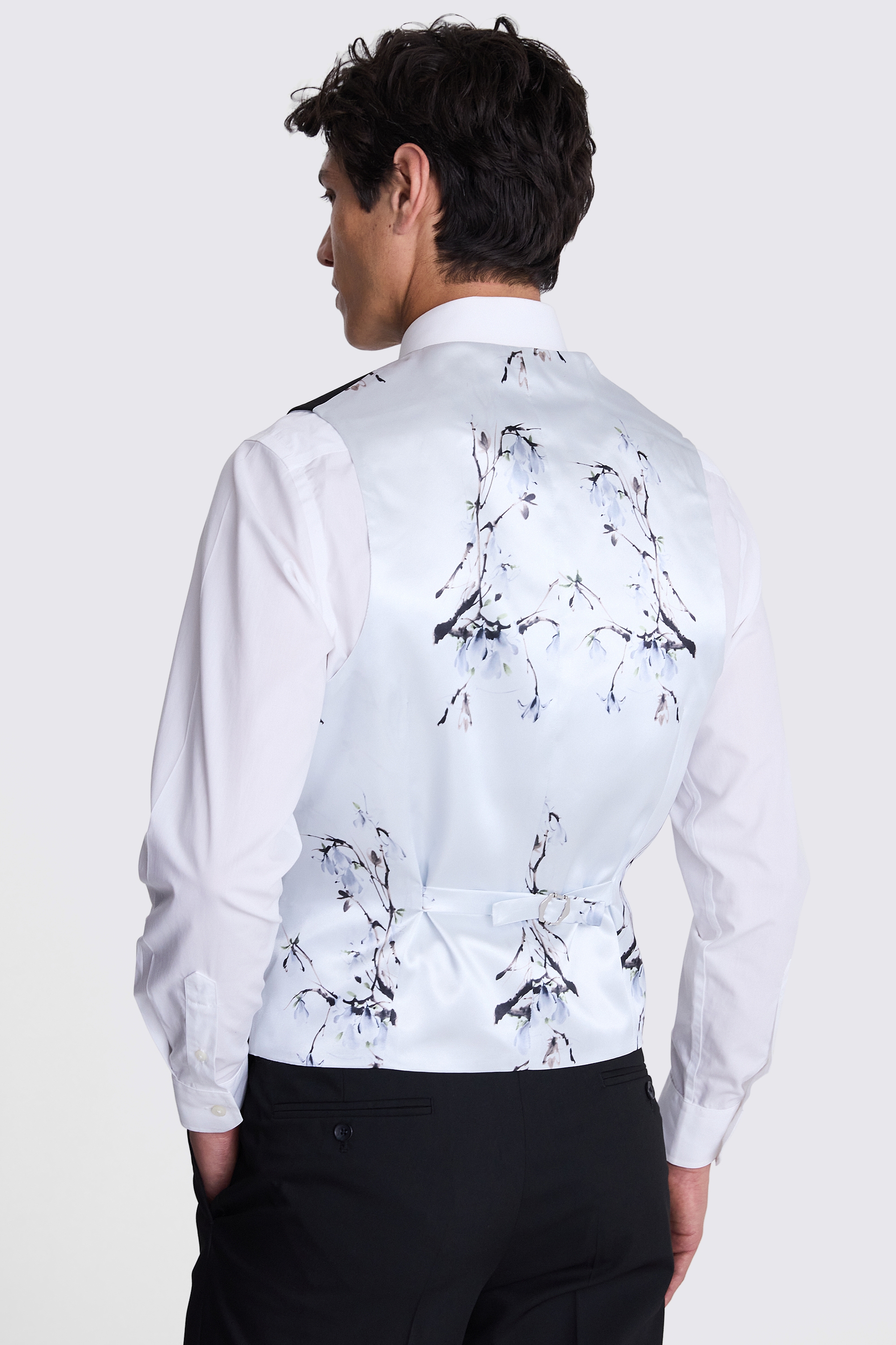 French Connection Slim Fit Black Waistcoat