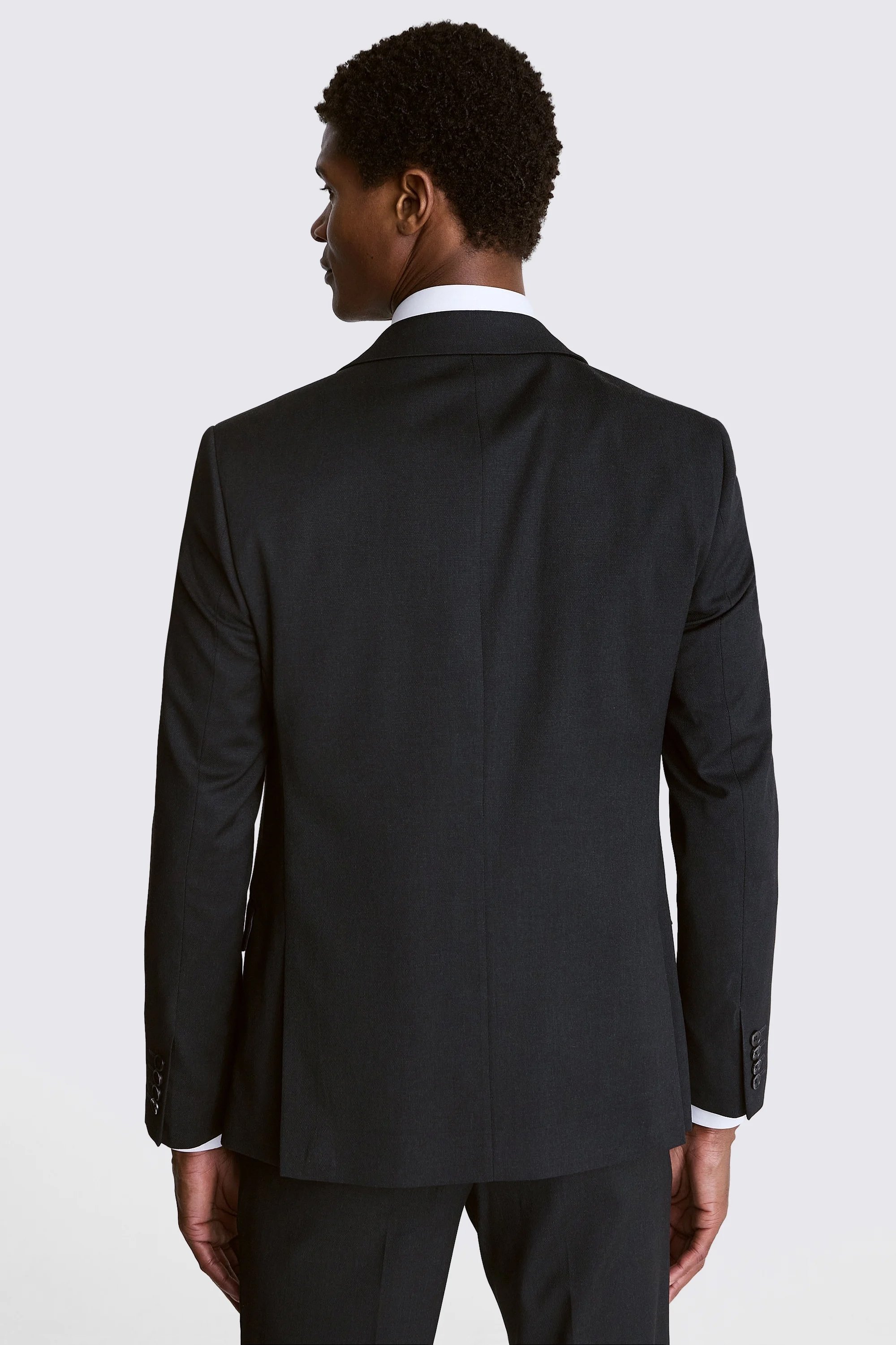 Custom Made charcoal stretch suit