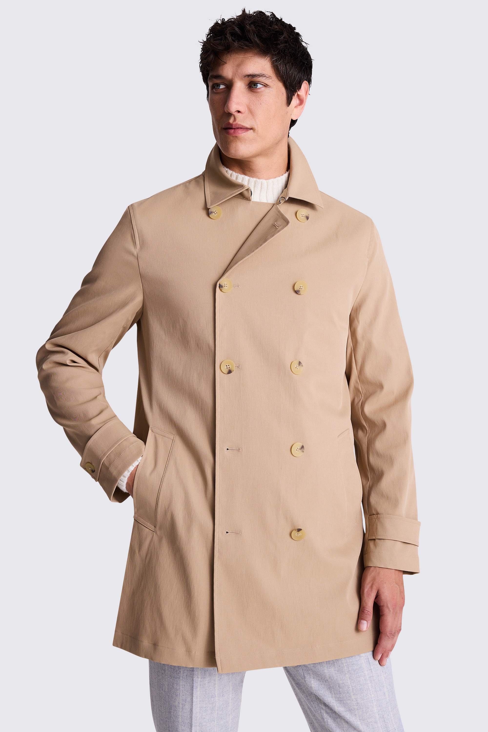 Camel Raincoat