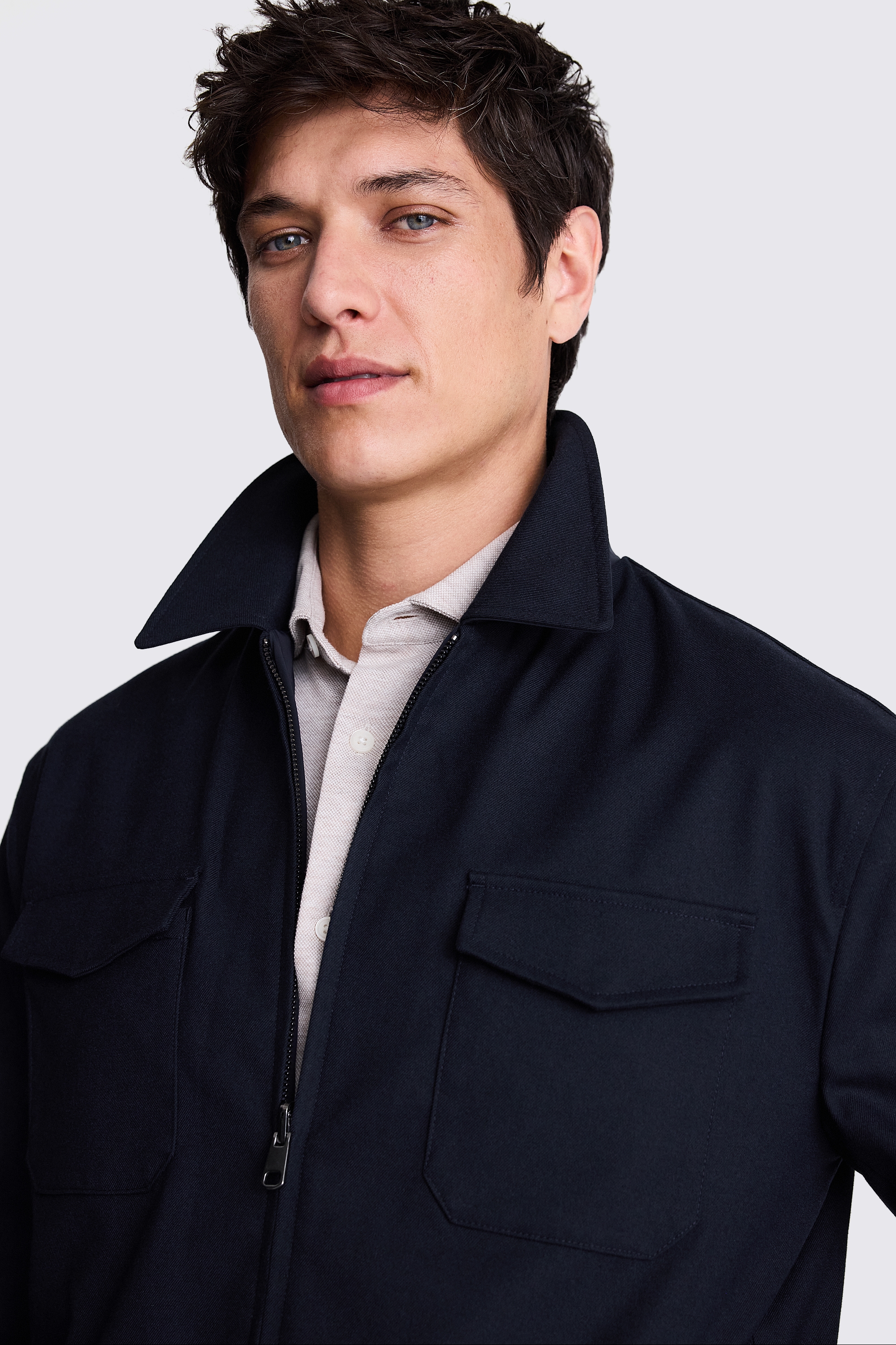 Navy Reversible Jacket