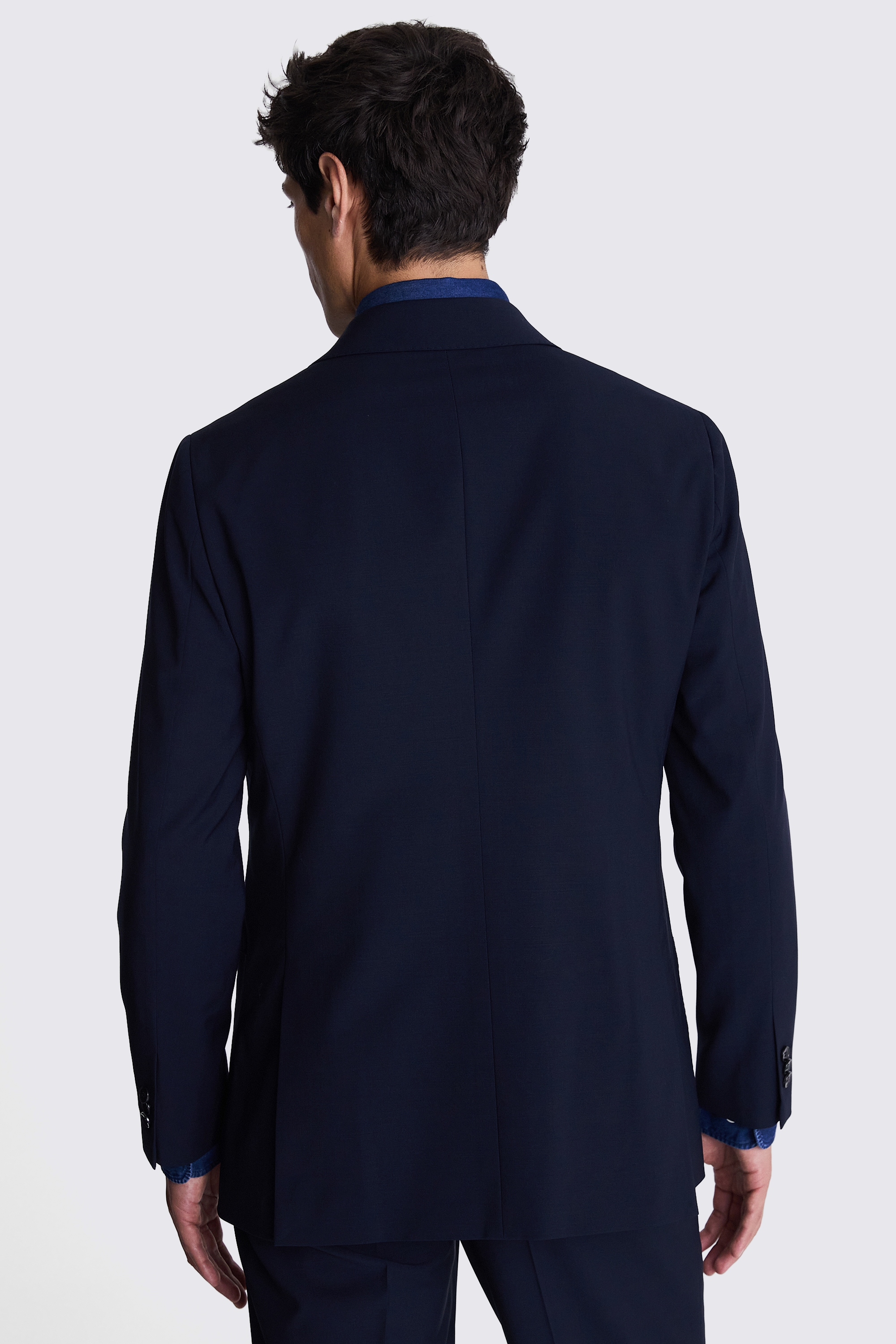 Relaxed Fit Performance Navy Jacket