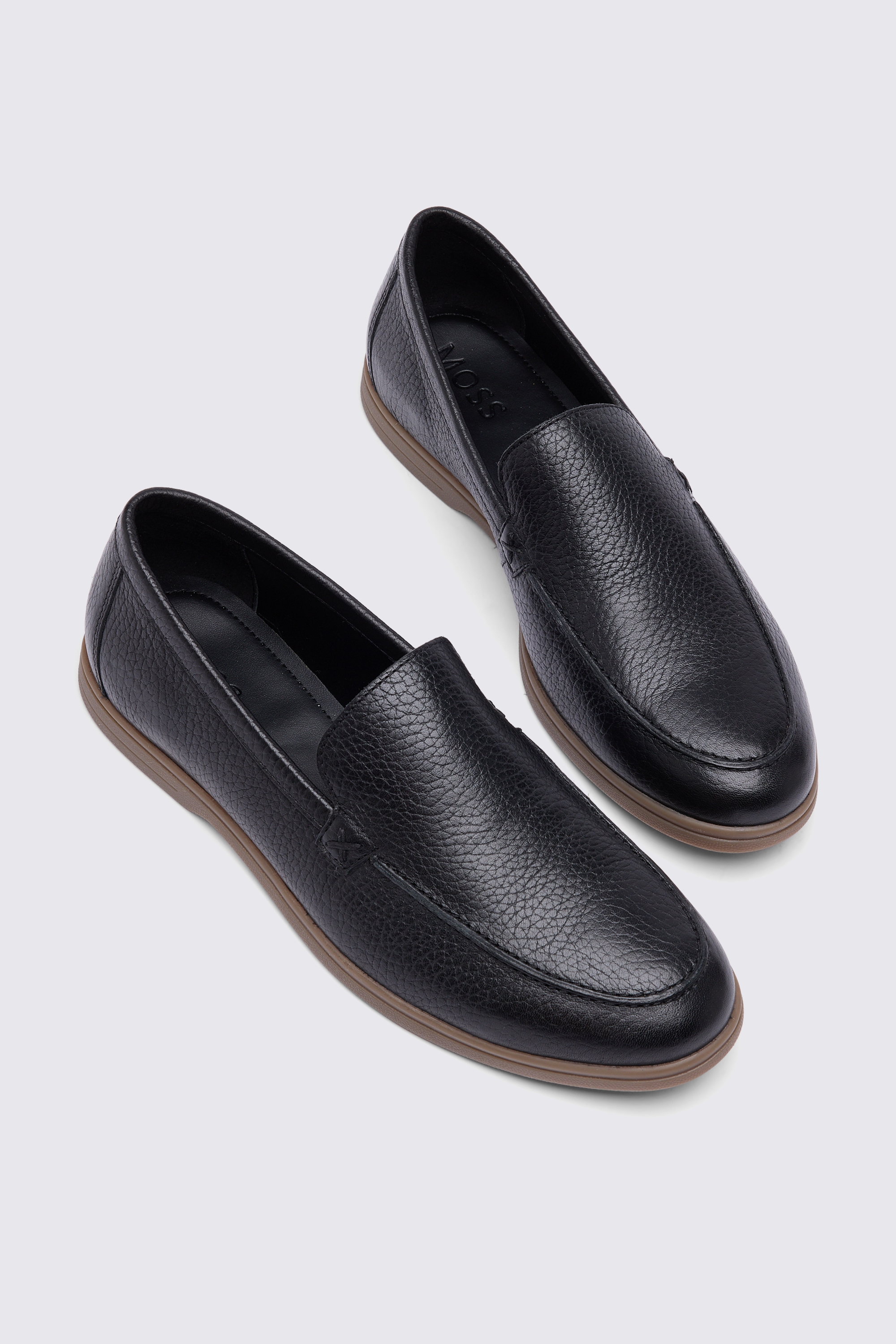 Lewisham Black Leather Loafers