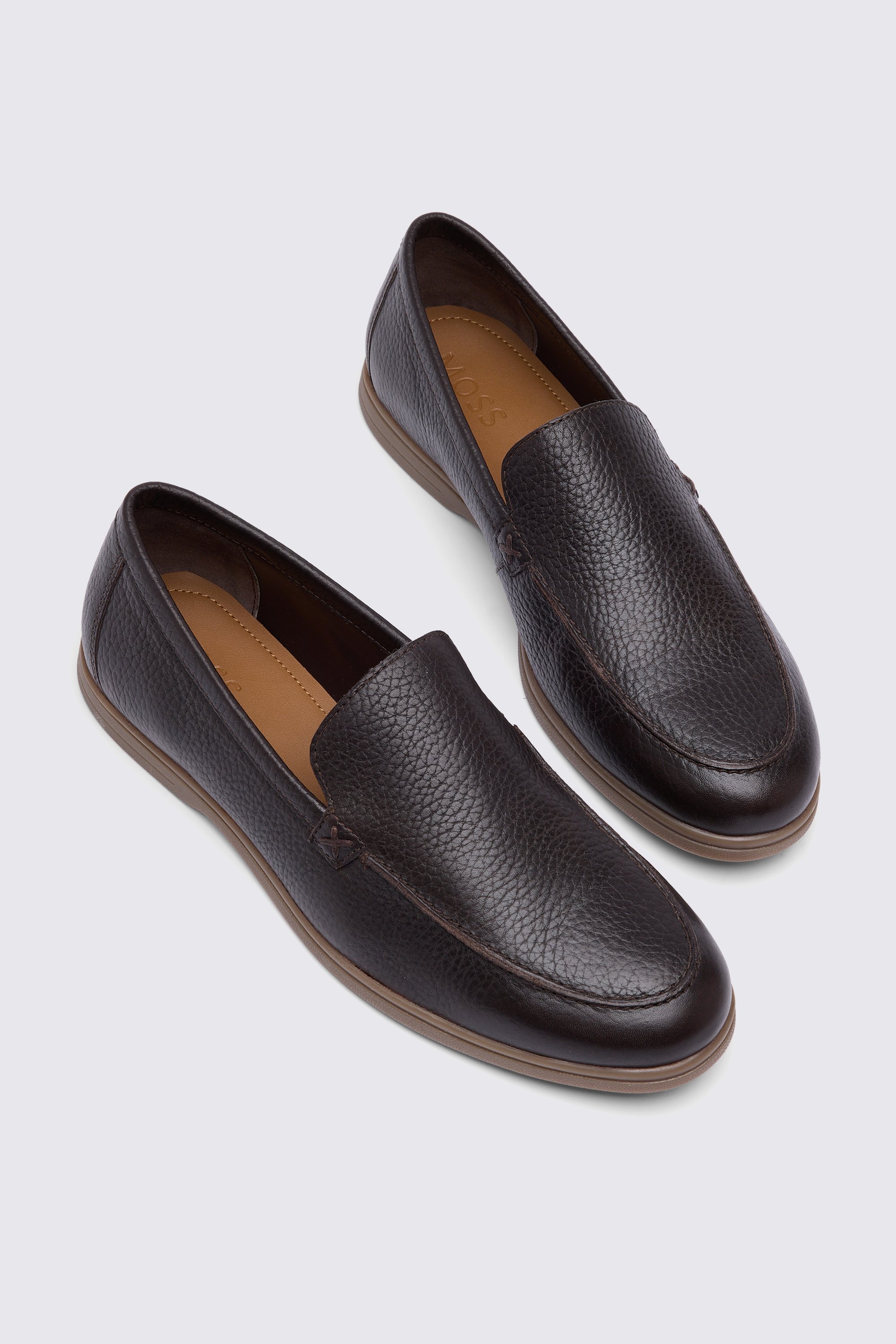 Lewisham Brown Leather Loafers