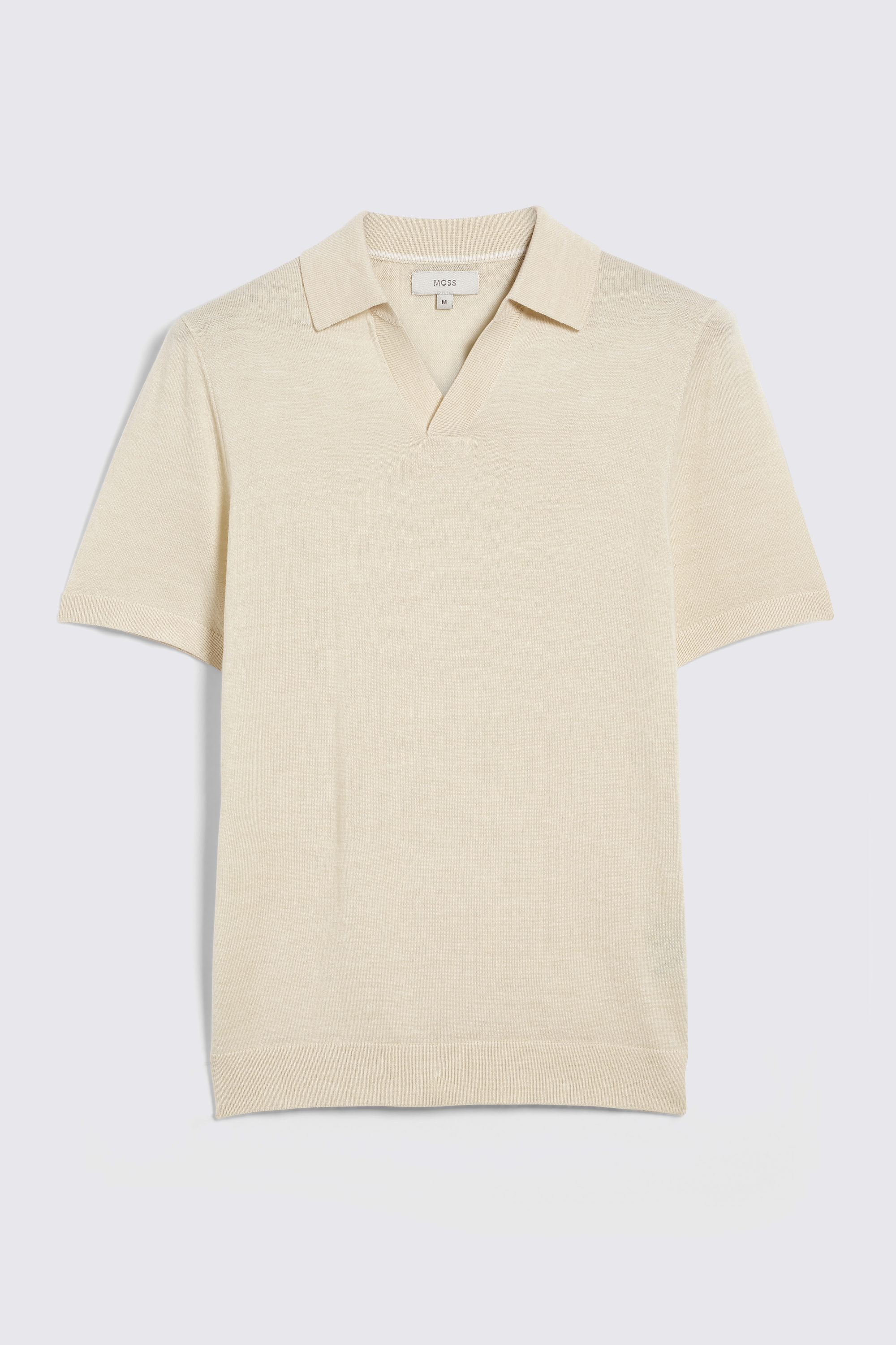 Yellow Merino Skipper Polo