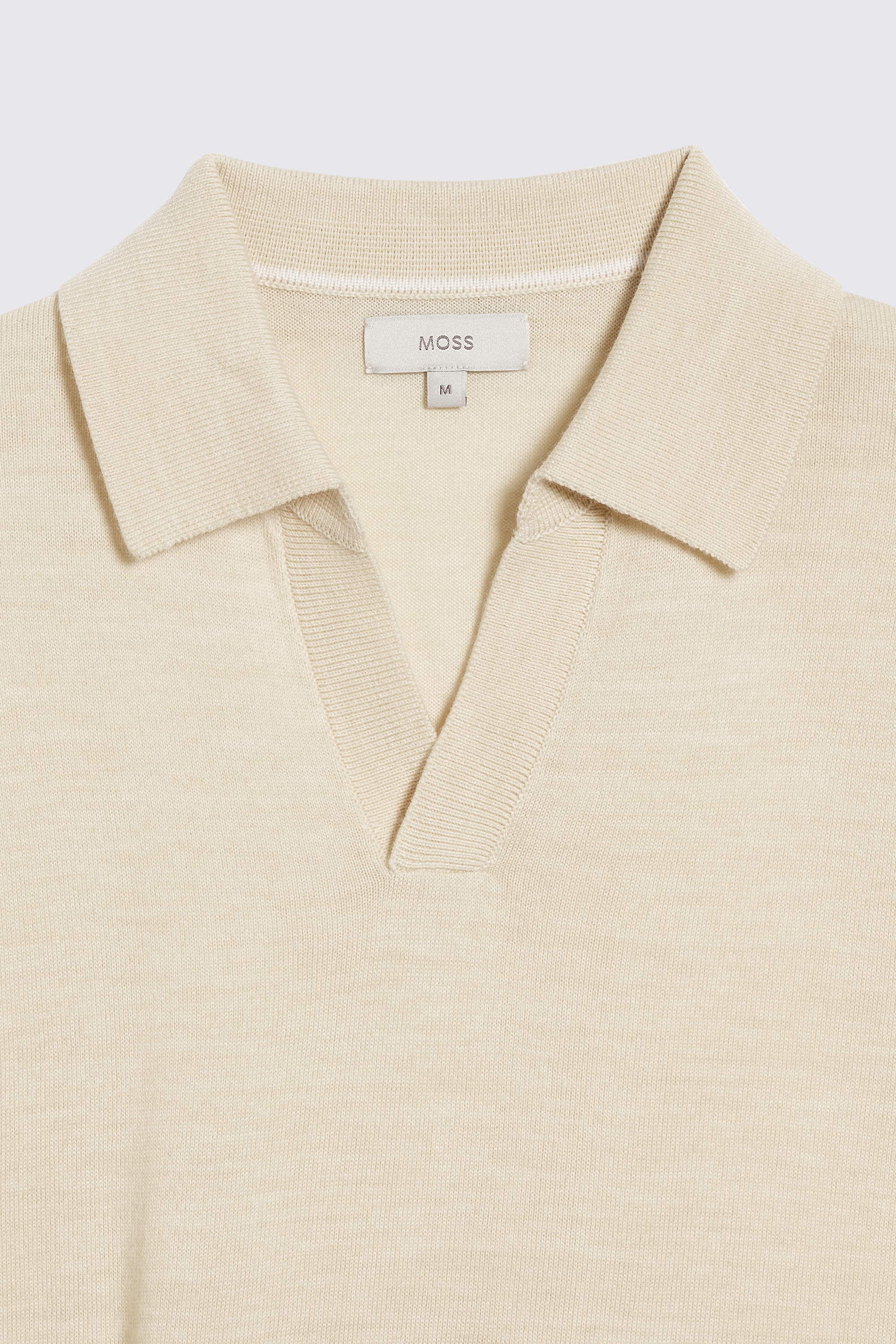 Yellow Merino Skipper Polo