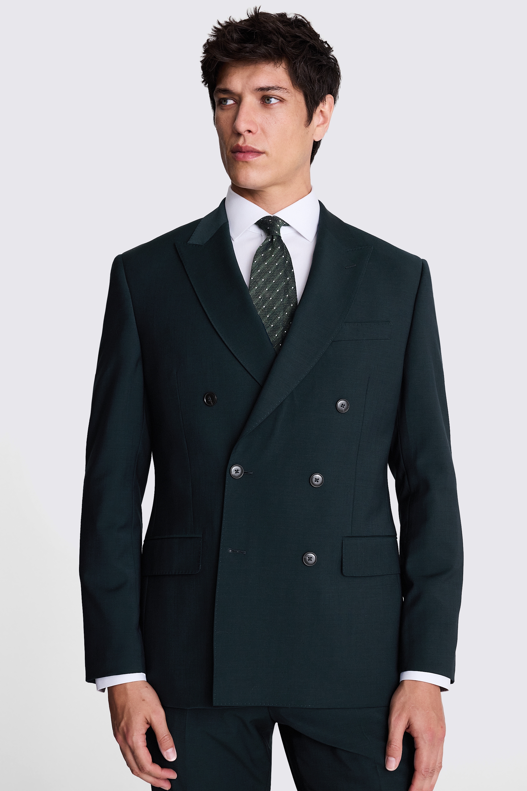 Custom Made bottle green performance suit