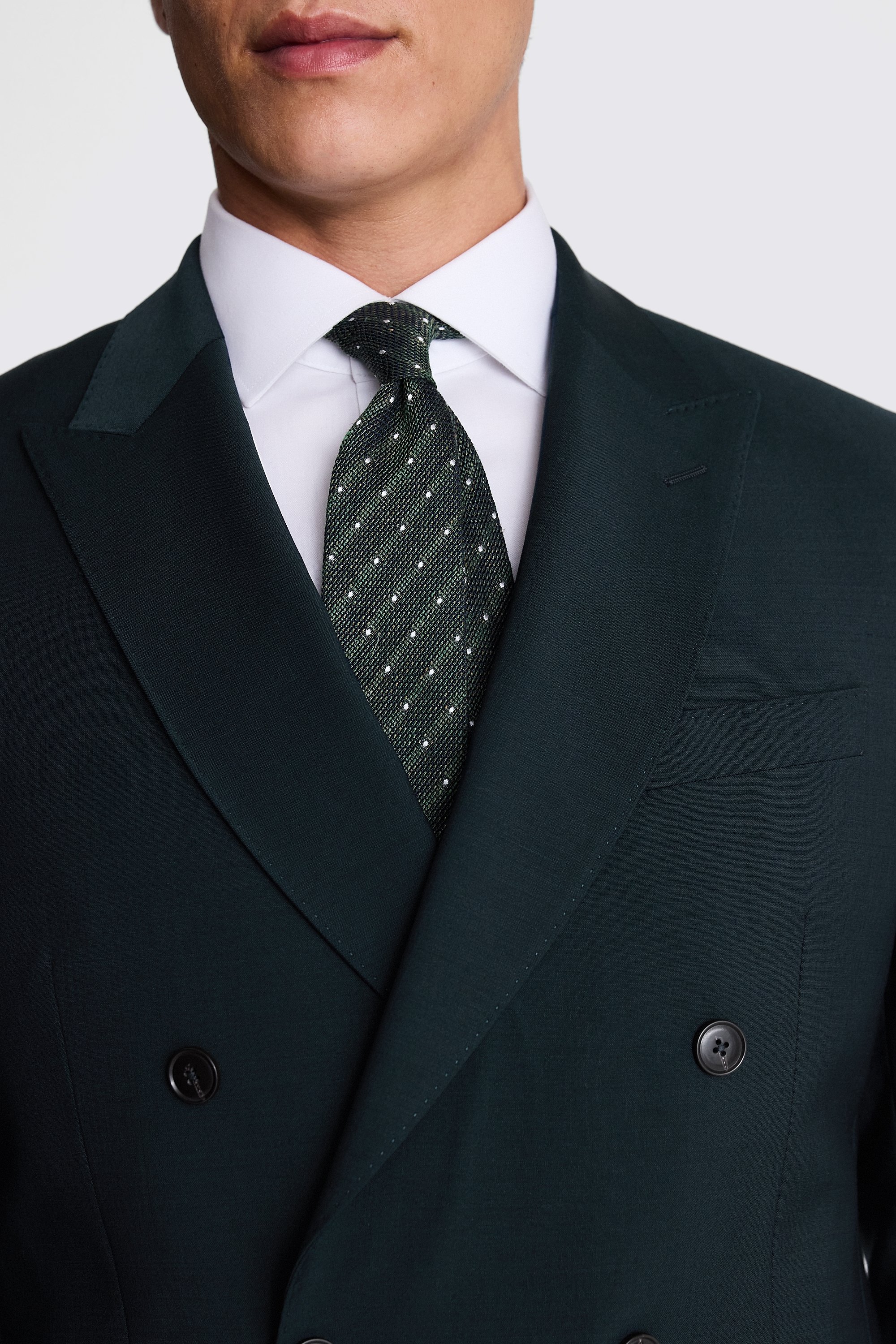 Custom Made bottle green performance suit