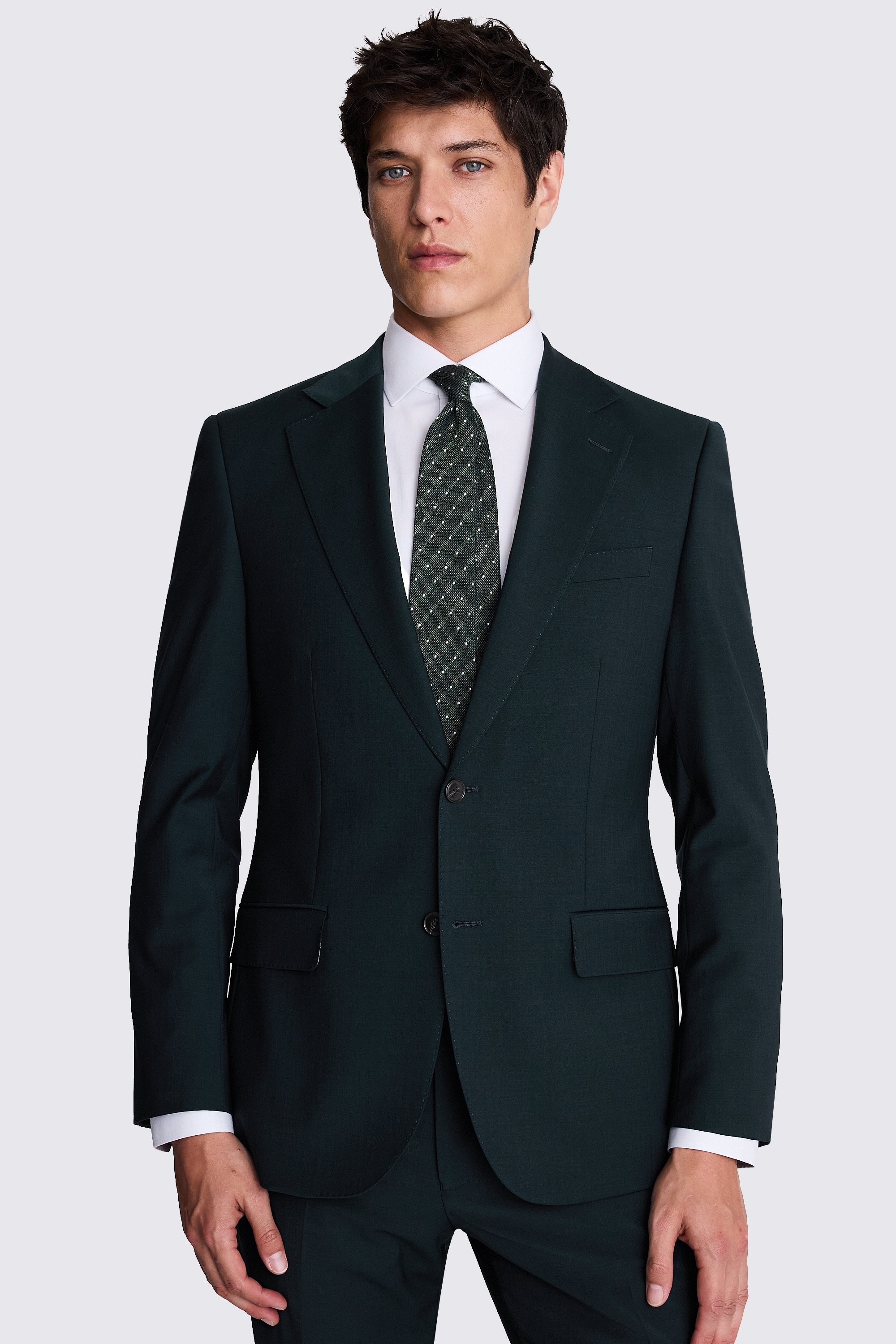Custom Made bottle green performance suit