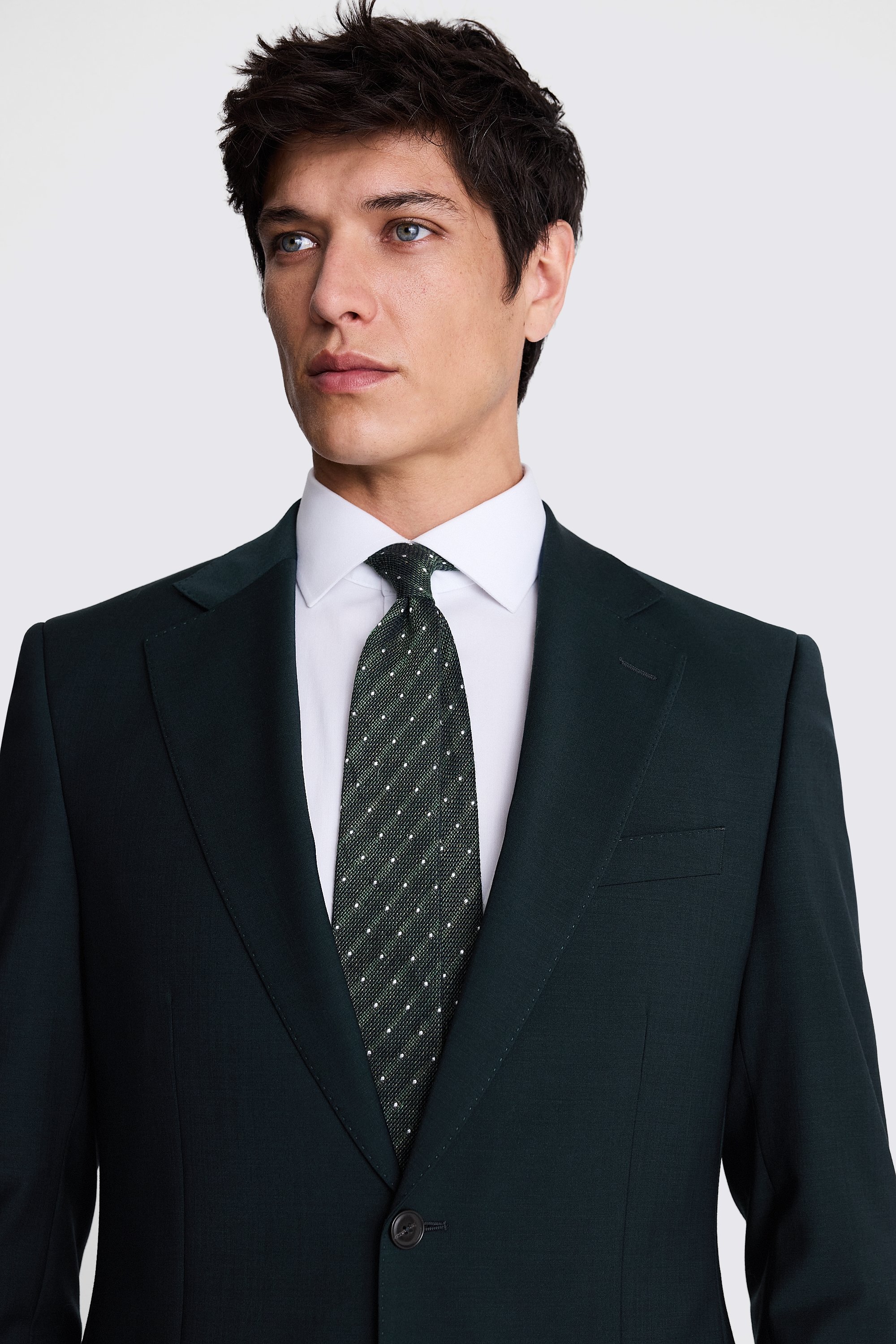 Custom Made bottle green performance suit