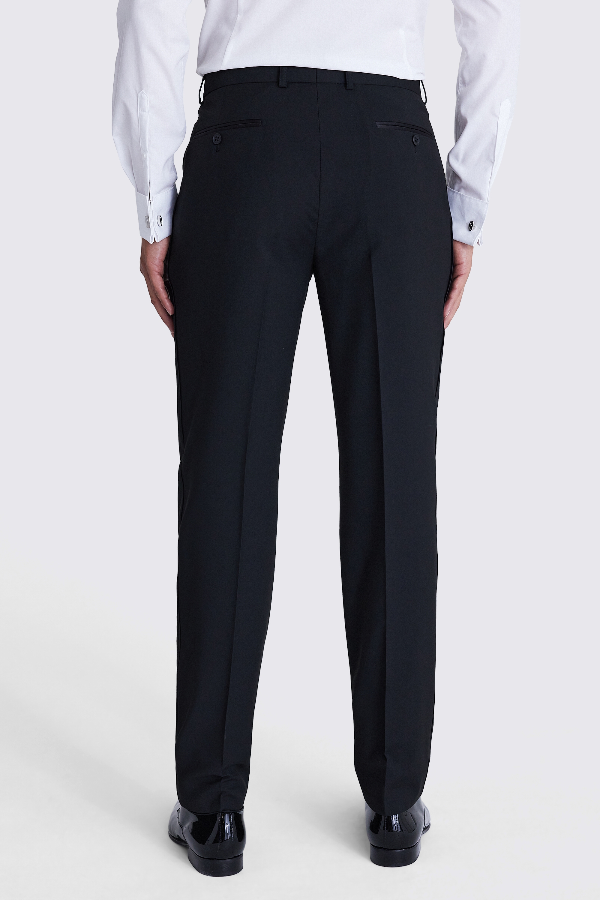 Regular Fit Black Dress Pants