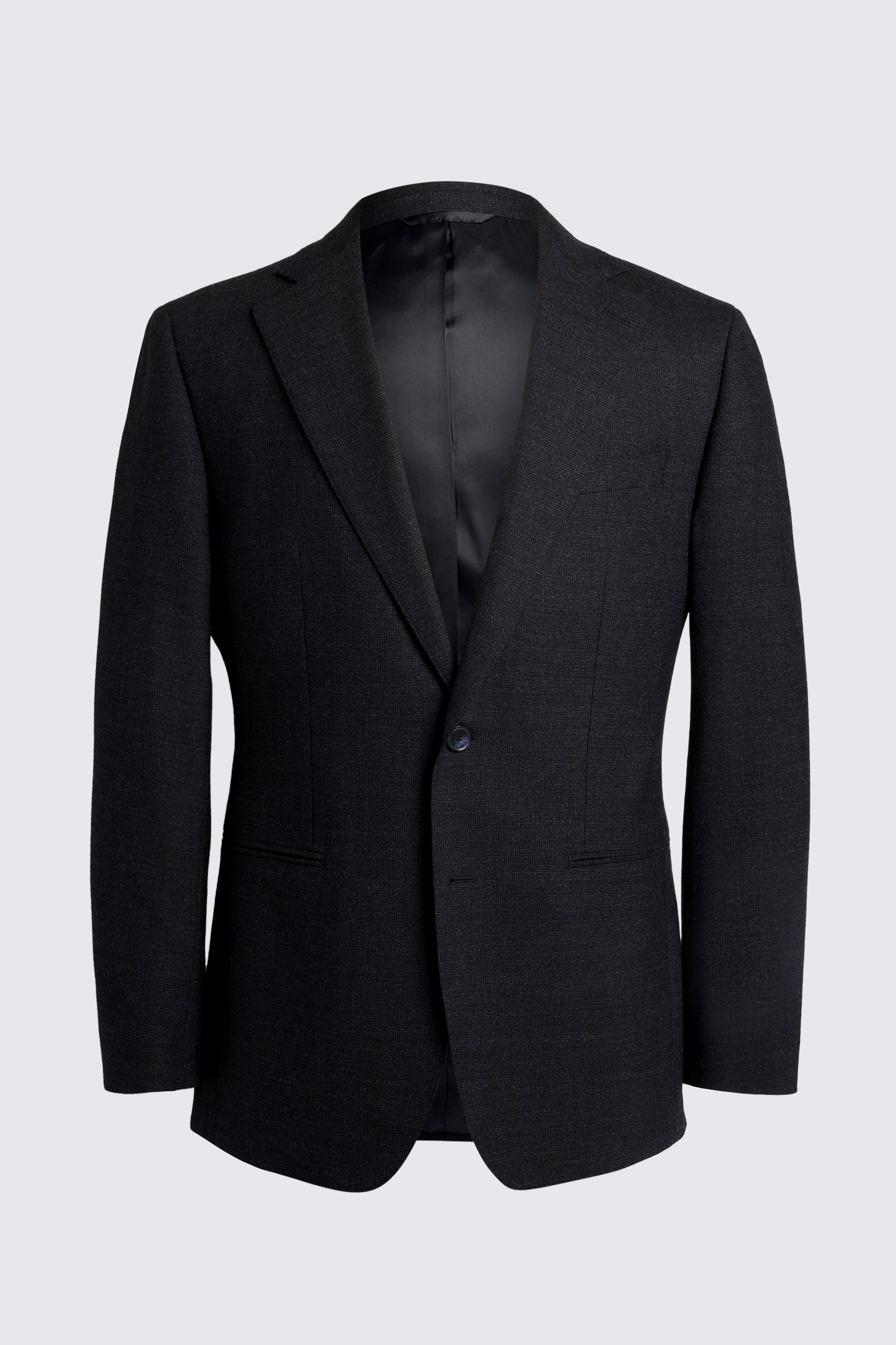 Custom Made navy puppytooth performance suit