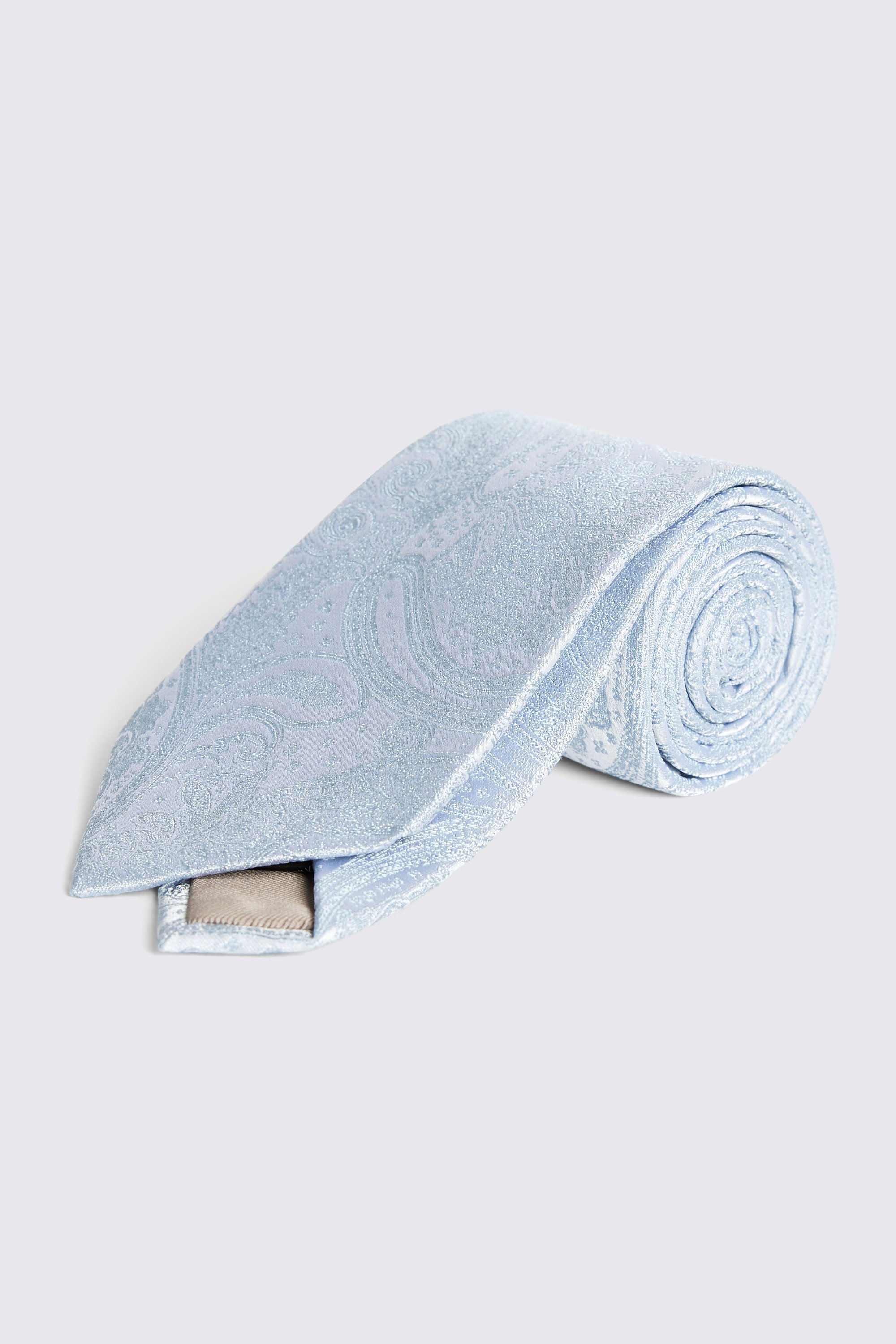 Sky Wedding Paisley Tie