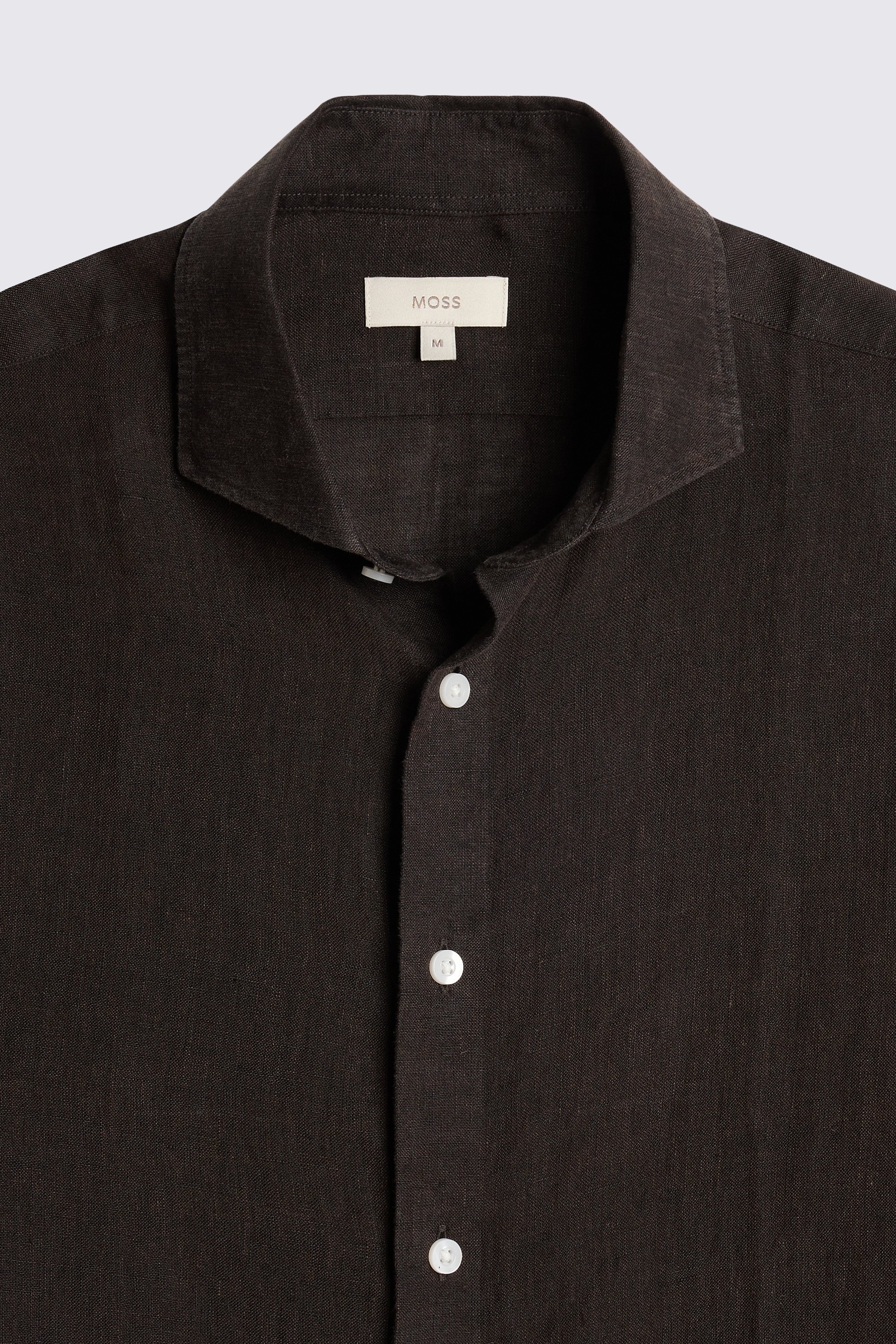 Chocolate Linen Shirt