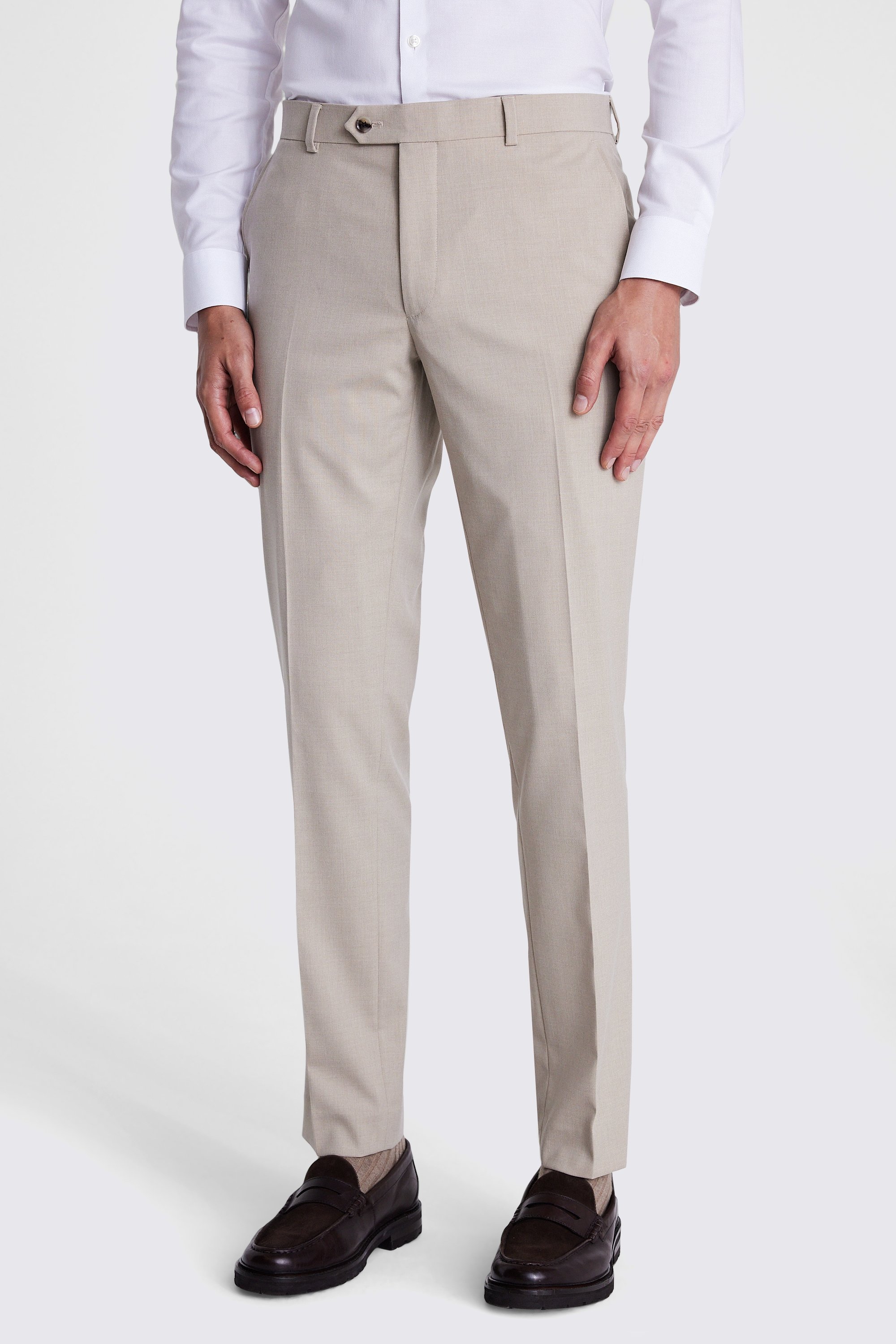 Custom Made taupe suit