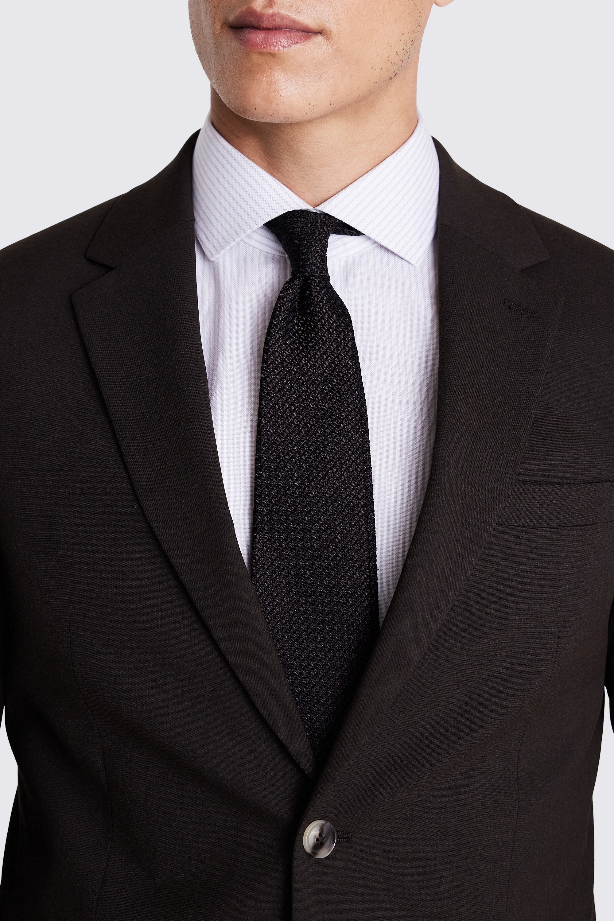 Slim Fit Brown Suit