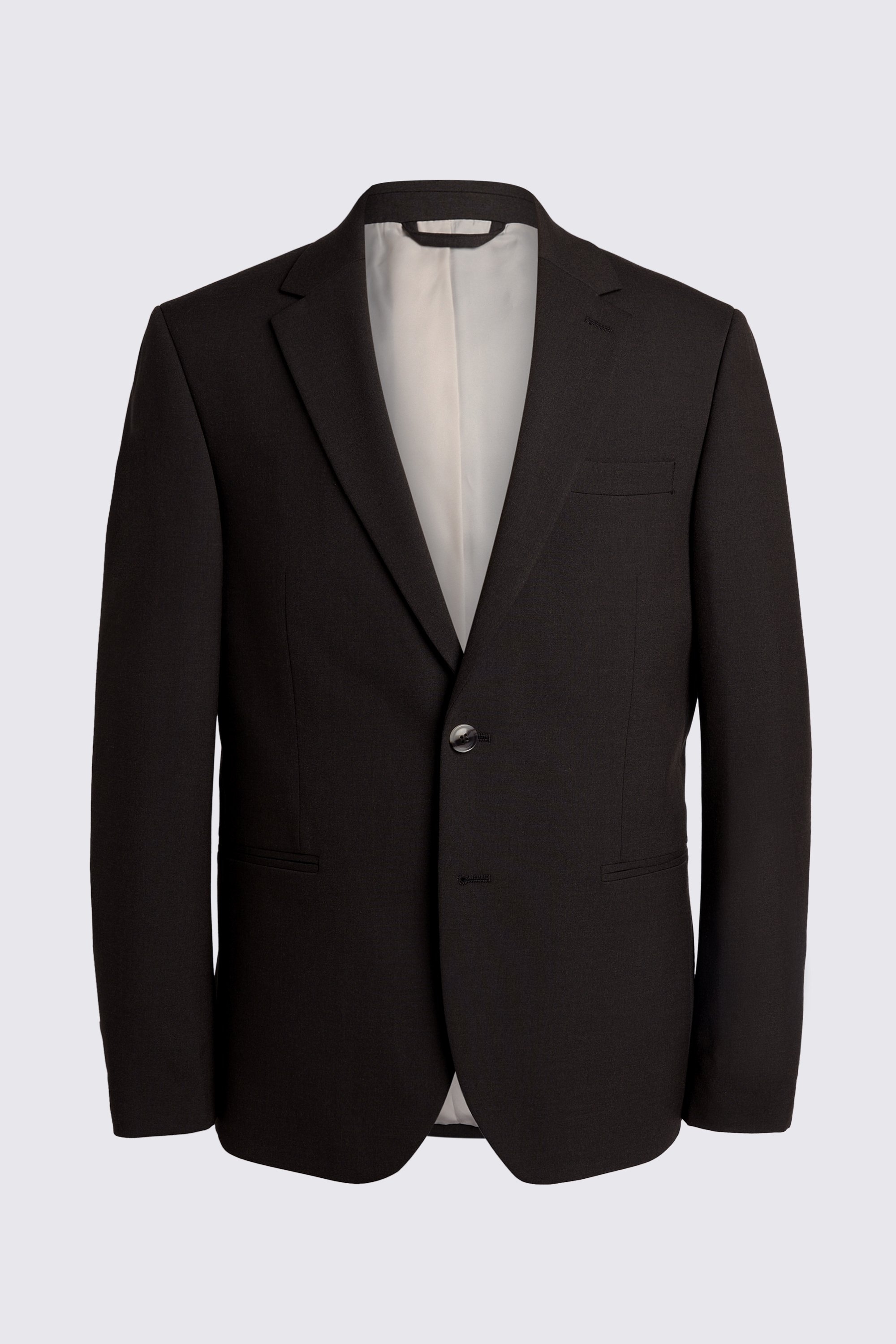 Slim Fit Brown Suit