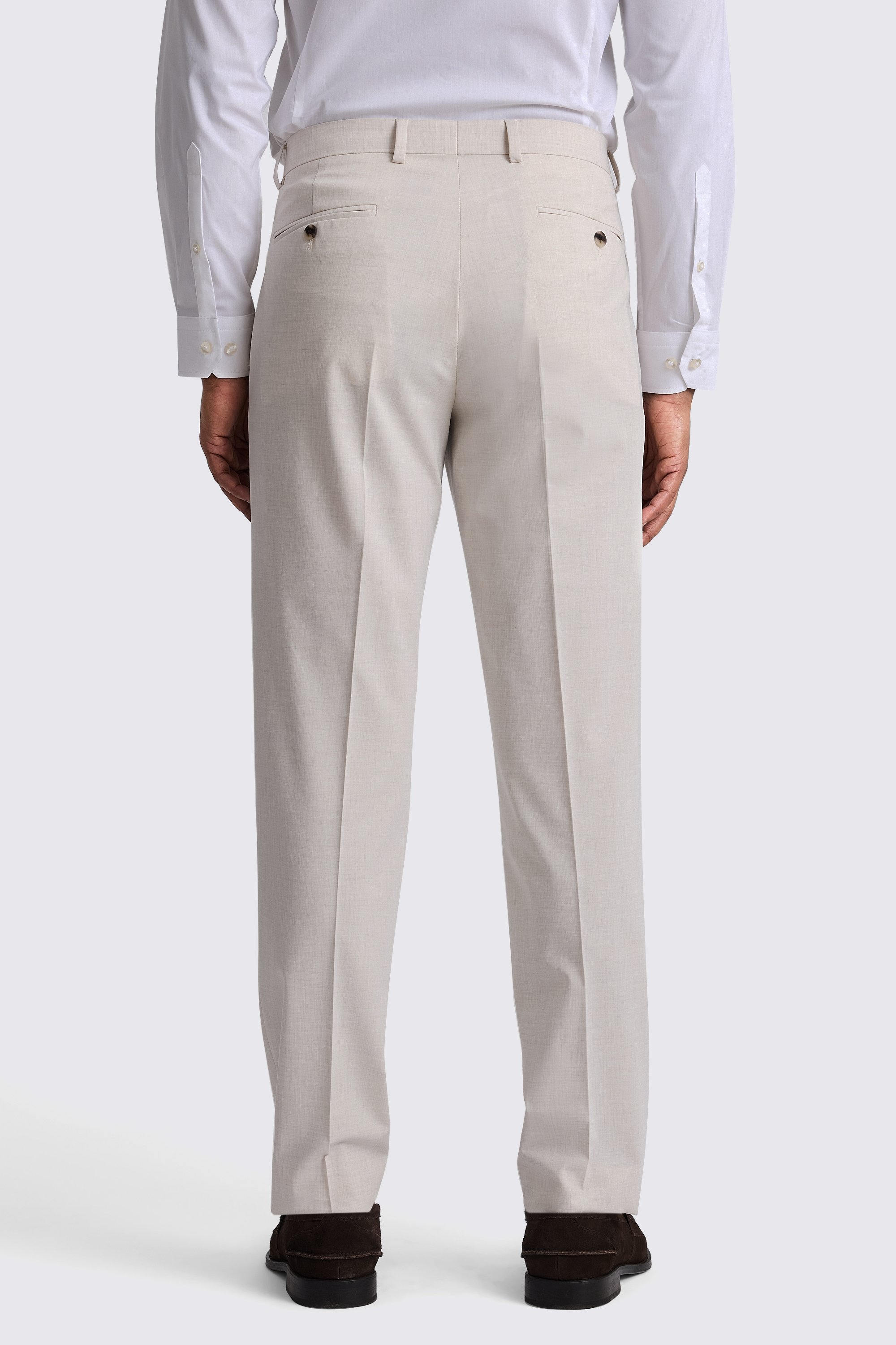 Custom Made light neutral suit